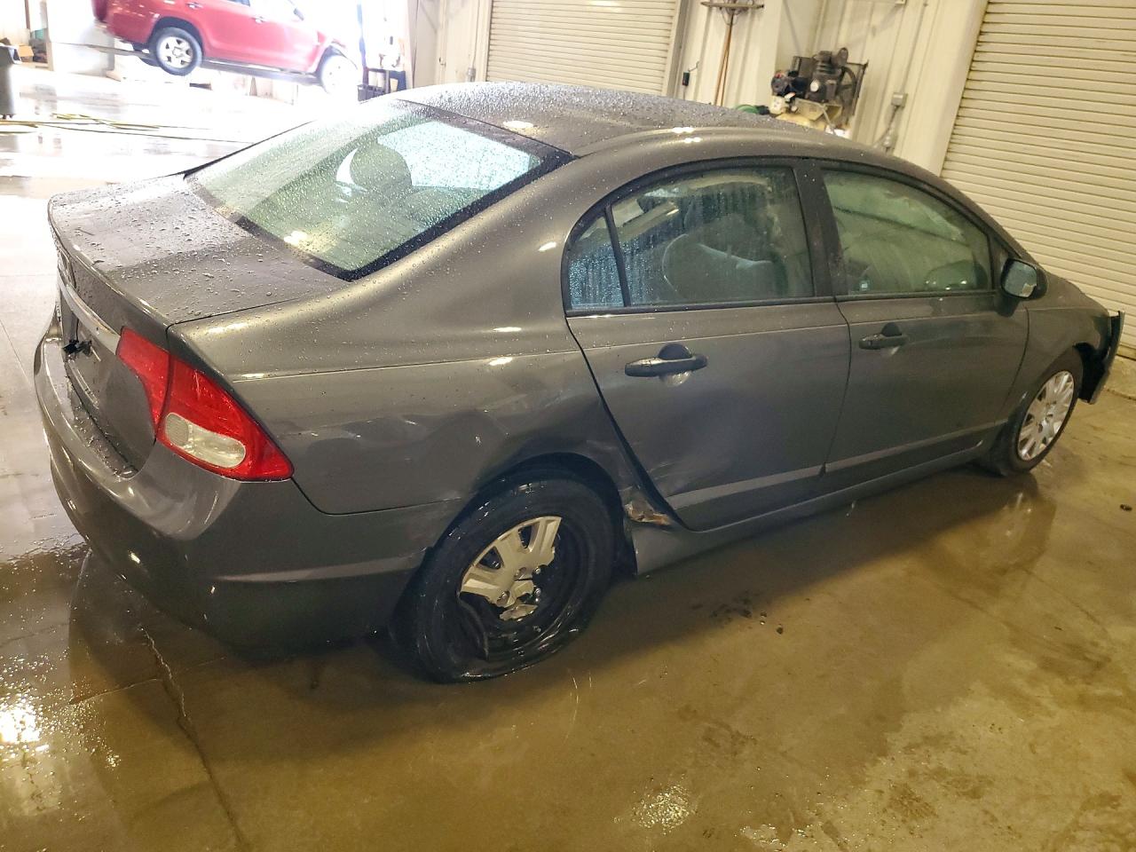 2011 Honda Civic Vp Gray vin: 19XFA1E31BE015388
