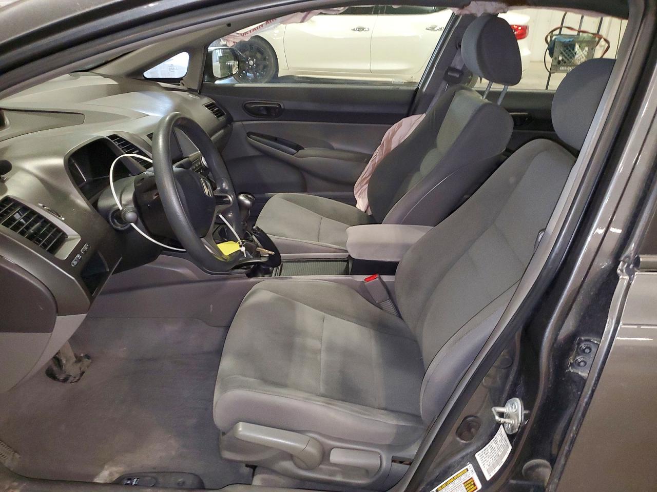 2011 Honda Civic Vp Gray vin: 19XFA1E31BE015388