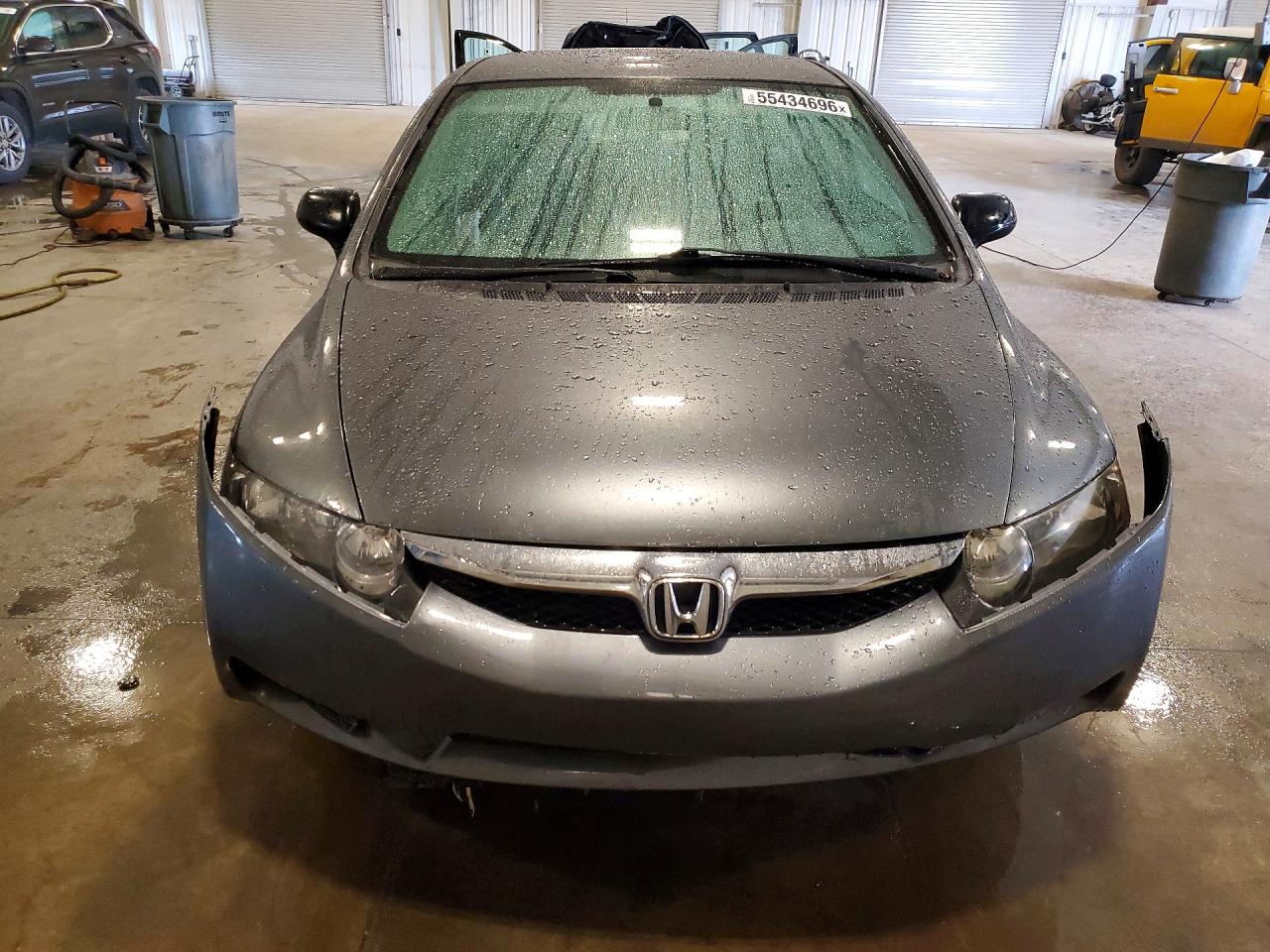 2011 Honda Civic Vp Gray vin: 19XFA1E31BE015388