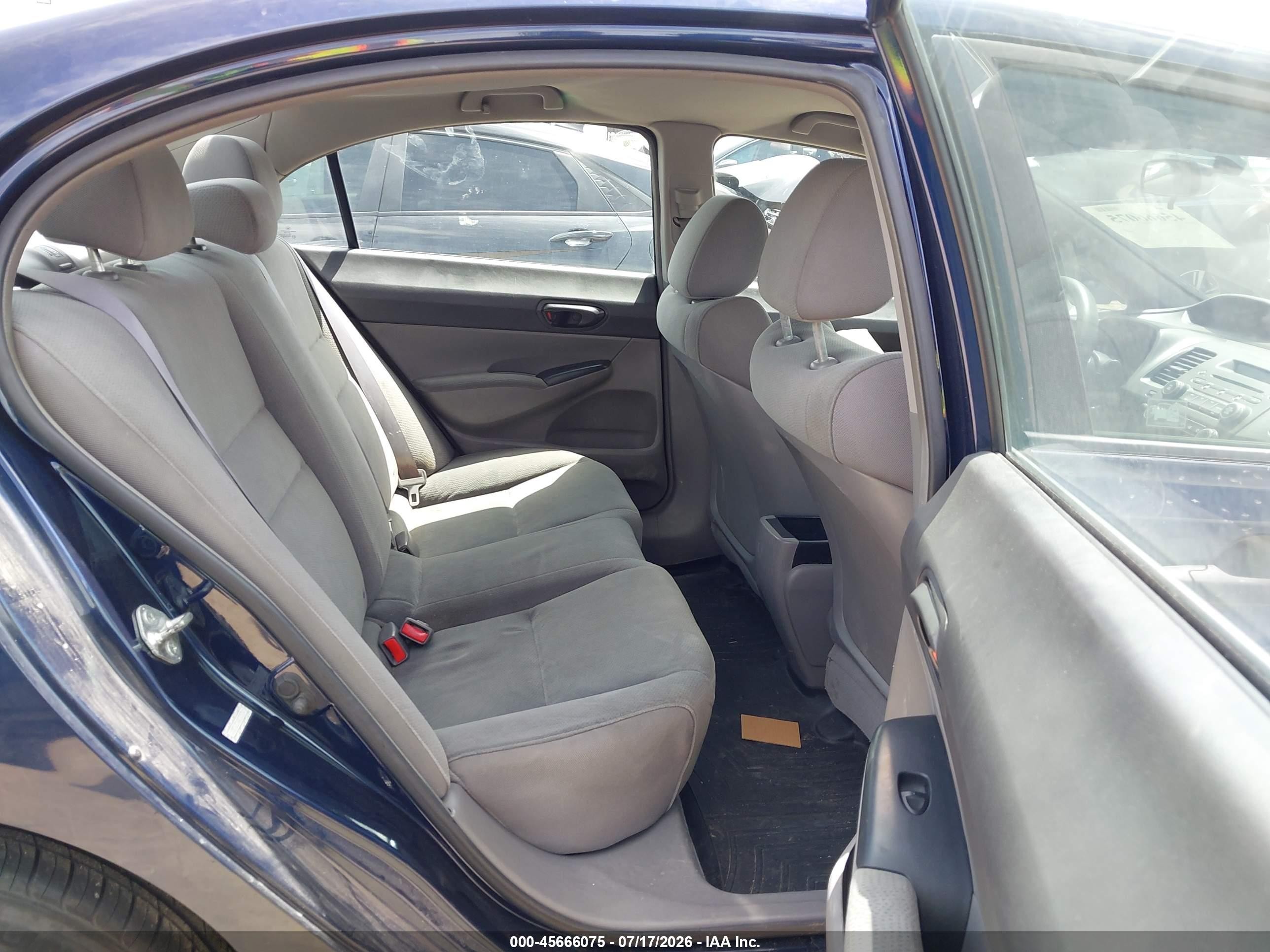 2011 Honda Civic Vp Синий vin: 19XFA1E36BE019792