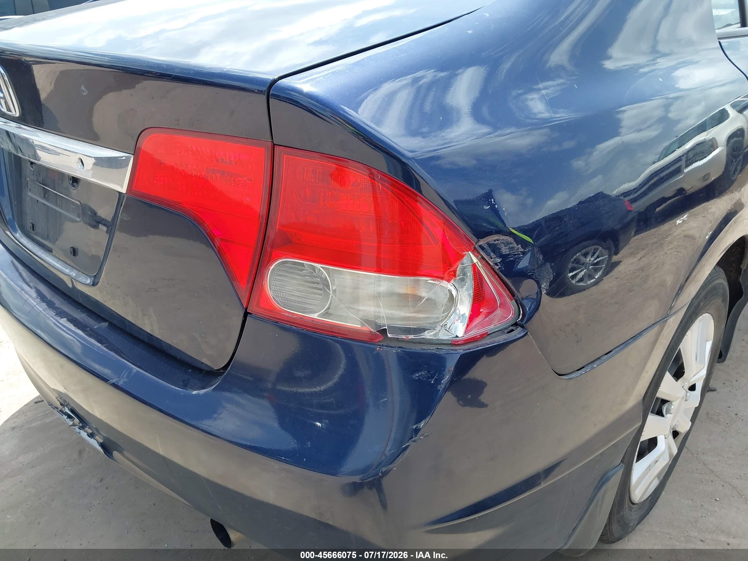 2011 Honda Civic Vp Синий vin: 19XFA1E36BE019792