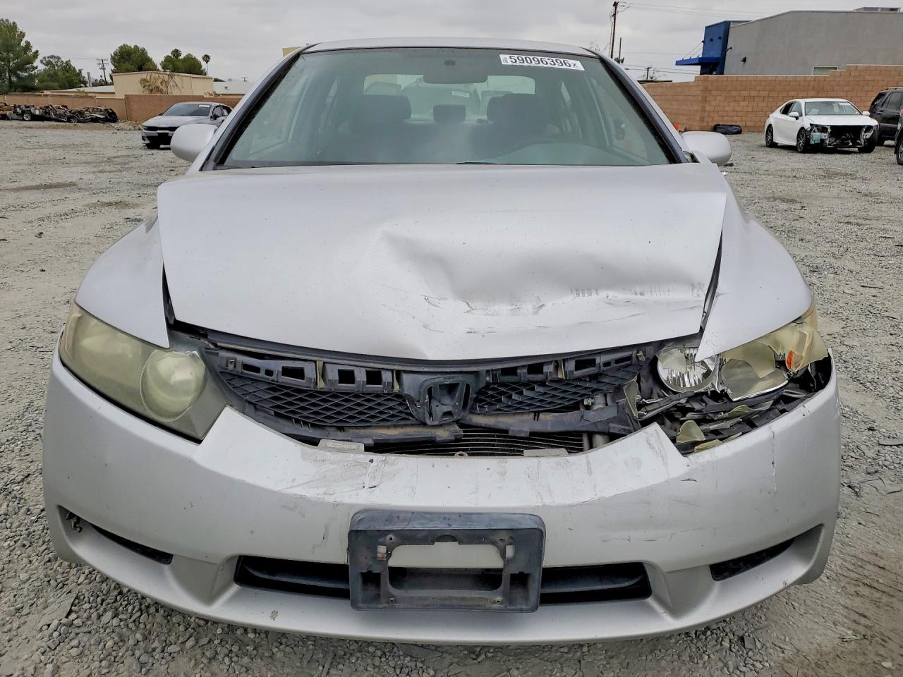 2010 Honda Civic Lx Silver vin: 19XFA1E52AE022947