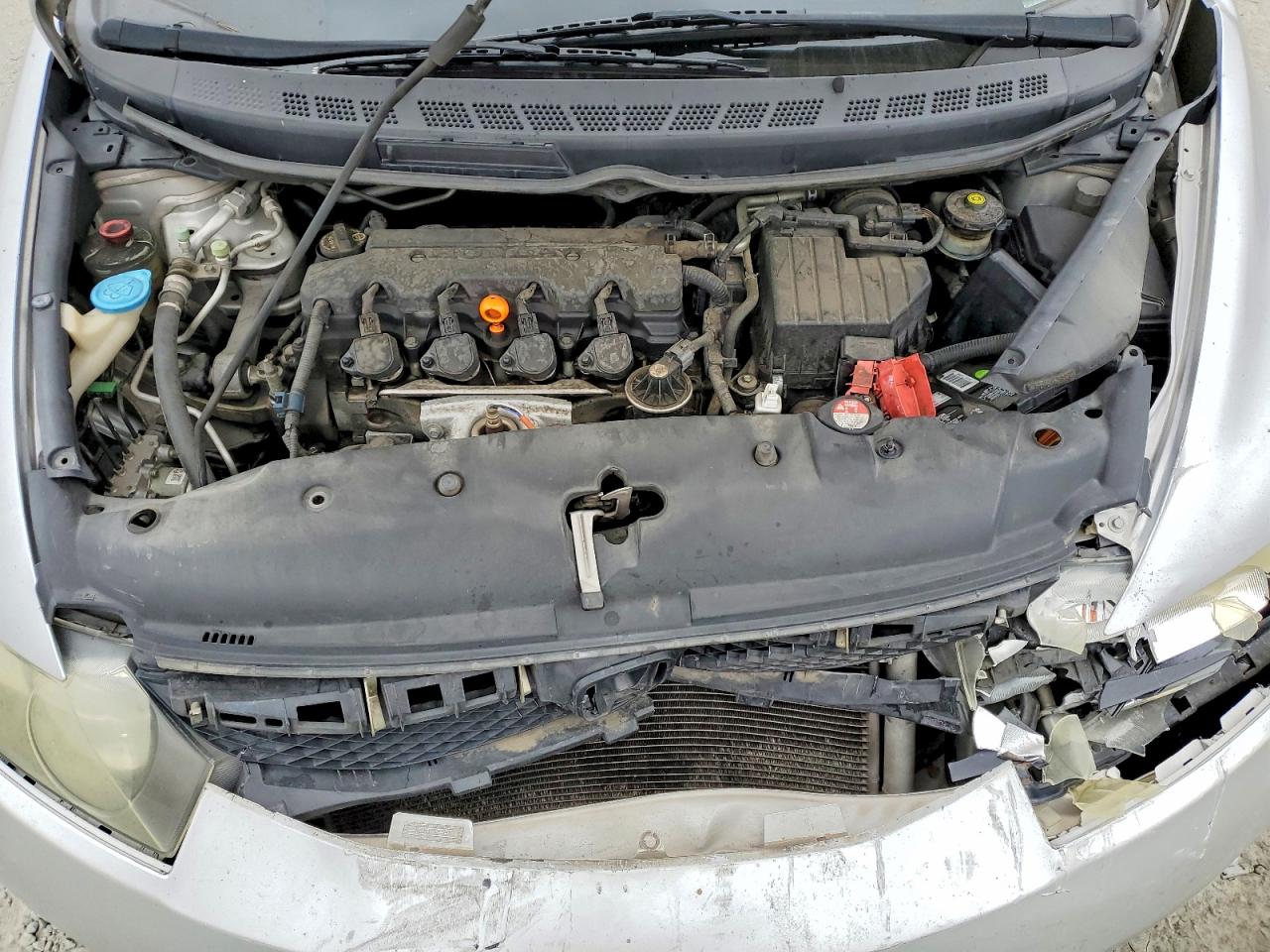 2010 Honda Civic Lx Silver vin: 19XFA1E52AE022947