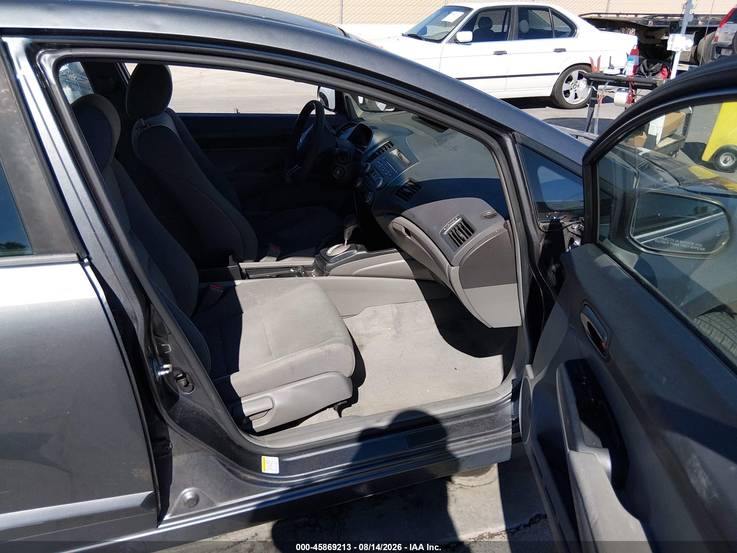 2010 Honda Civic Vp Серый vin: 19XFA1F30AE081525