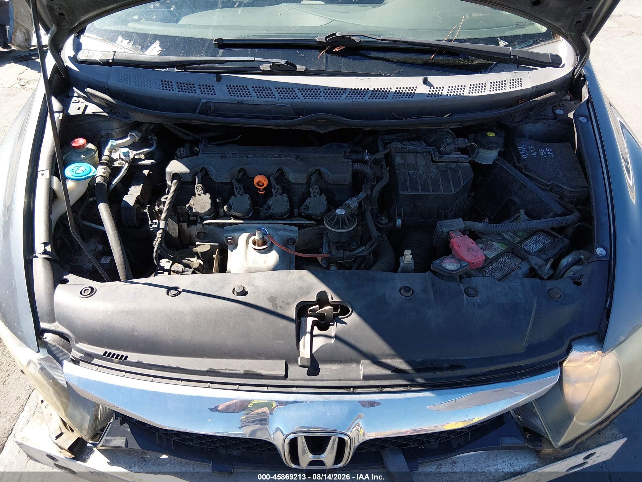 2010 Honda Civic Vp Серый vin: 19XFA1F30AE081525