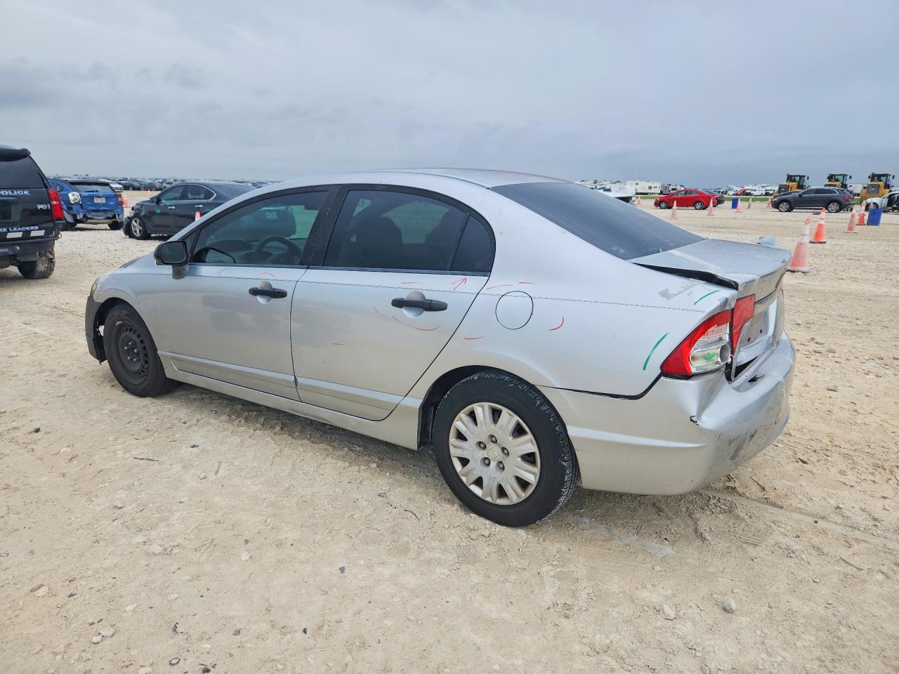 2010 Honda Civic Vp Серебряный vin: 19XFA1F31AE007904