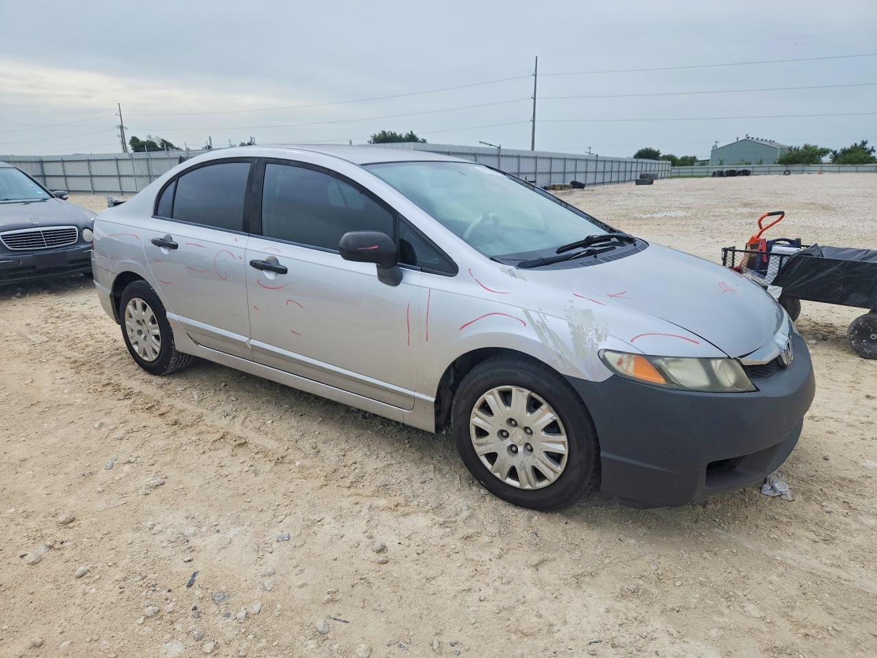2010 Honda Civic Vp Серебряный vin: 19XFA1F31AE007904
