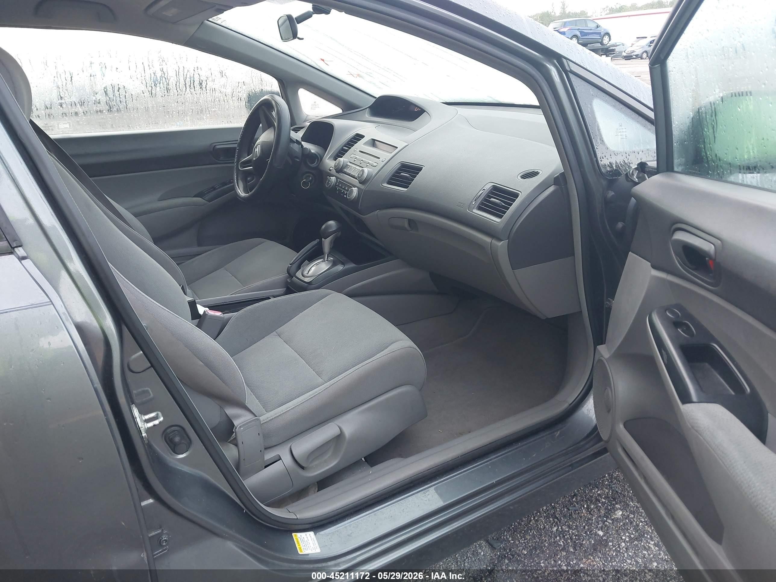 2010 Honda Civic Vp Gray vin: 19XFA1F32AE082501