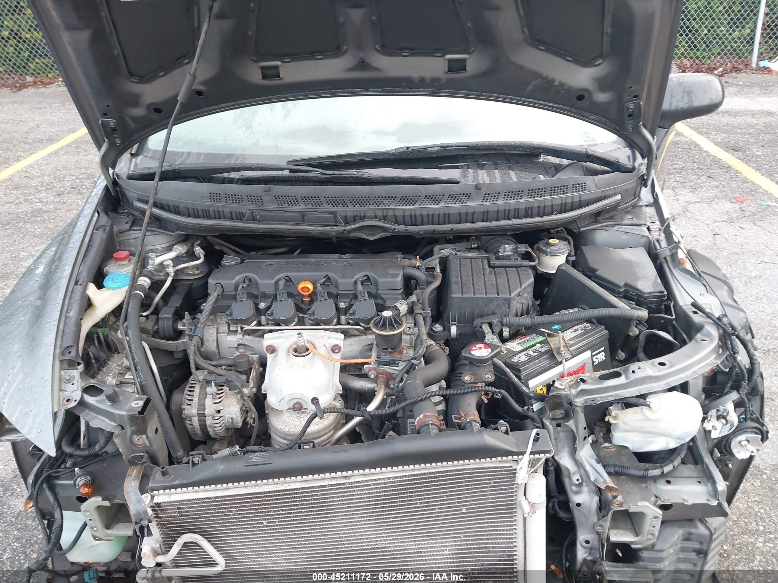 2010 Honda Civic Vp Gray vin: 19XFA1F32AE082501