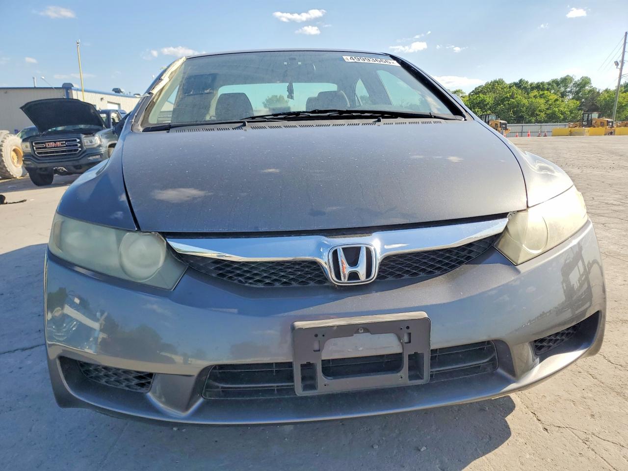 2011 Honda Civic Vp Gray vin: 19XFA1F32BE028438