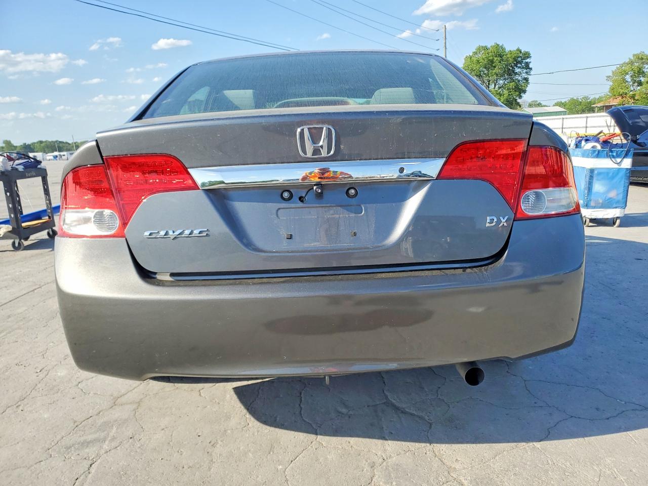 2011 Honda Civic Vp Gray vin: 19XFA1F32BE028438