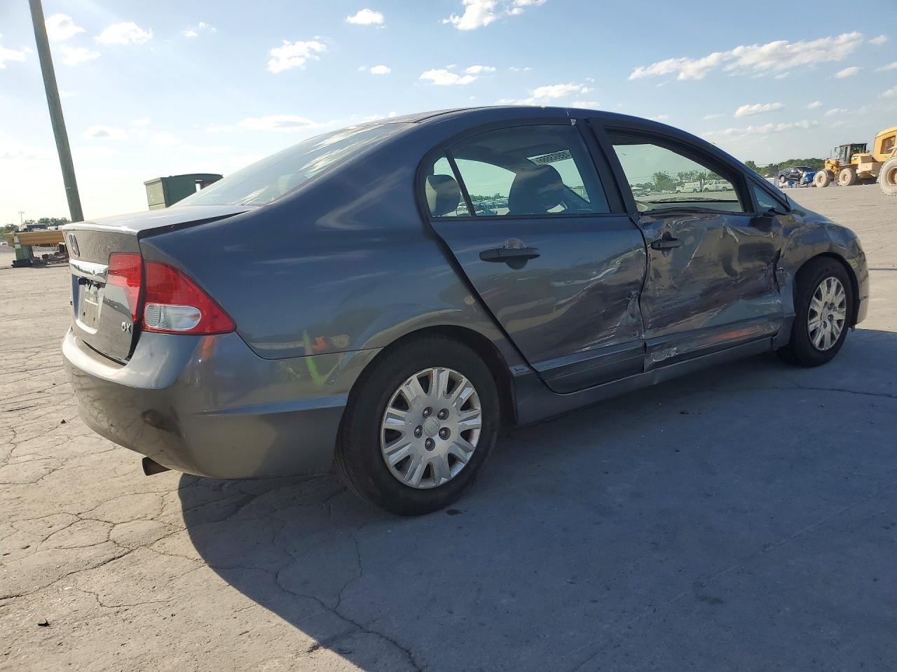 2011 Honda Civic Vp Gray vin: 19XFA1F32BE028438