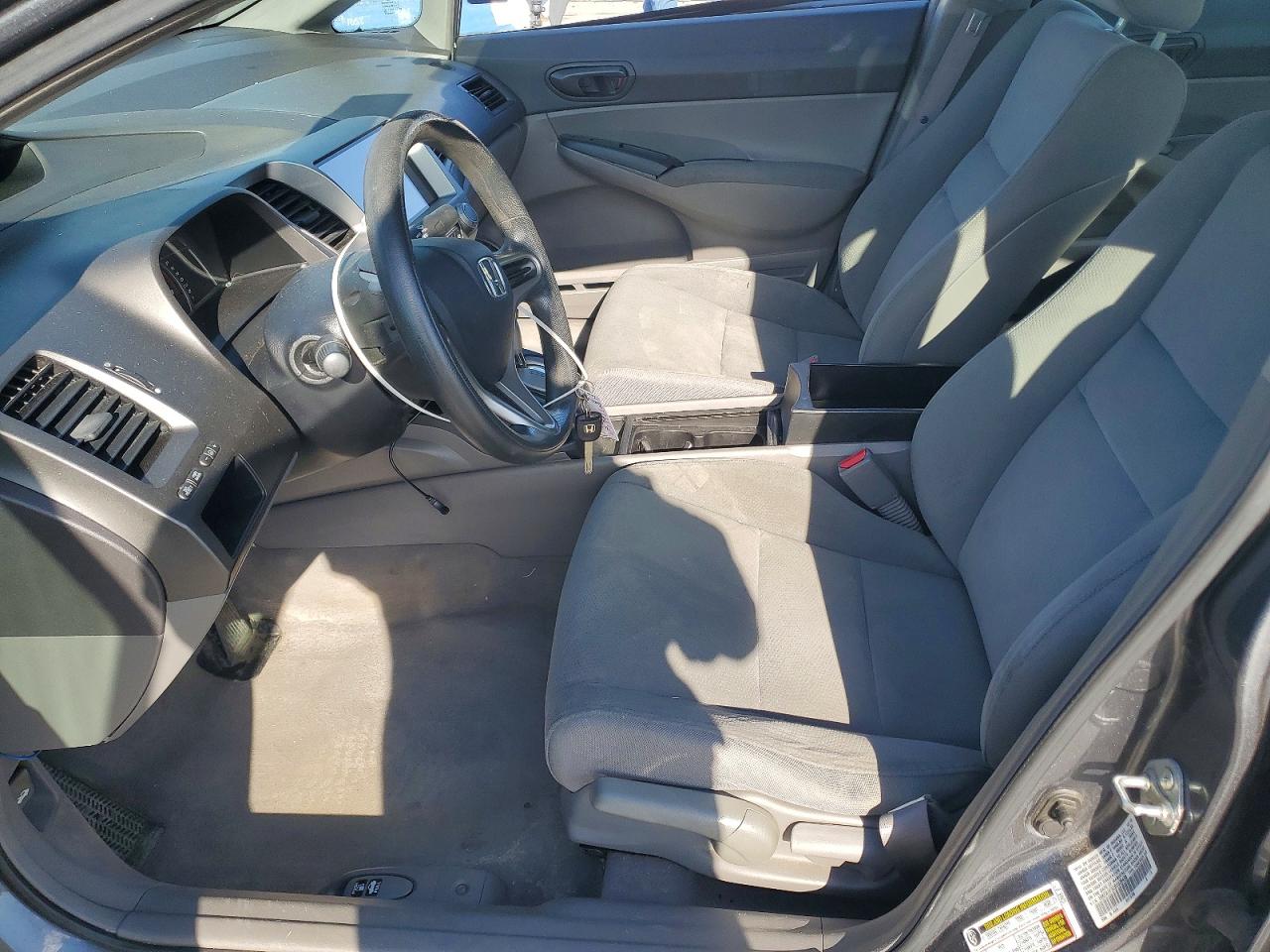 2011 Honda Civic Vp Gray vin: 19XFA1F32BE028438