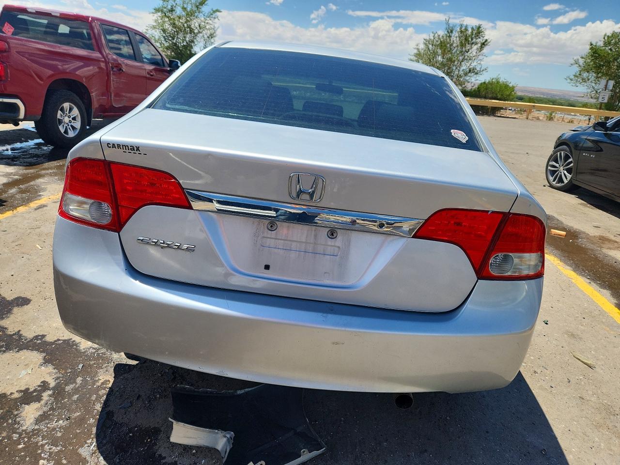 2011 Honda Civic Vp Silver vin: 19XFA1F33BE028643
