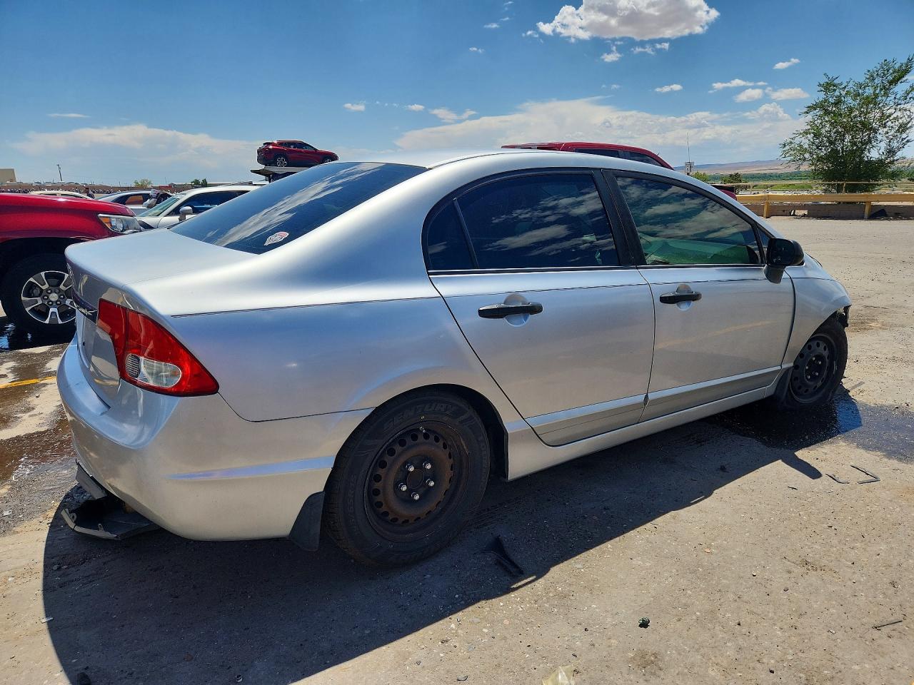 2011 Honda Civic Vp Silver vin: 19XFA1F33BE028643