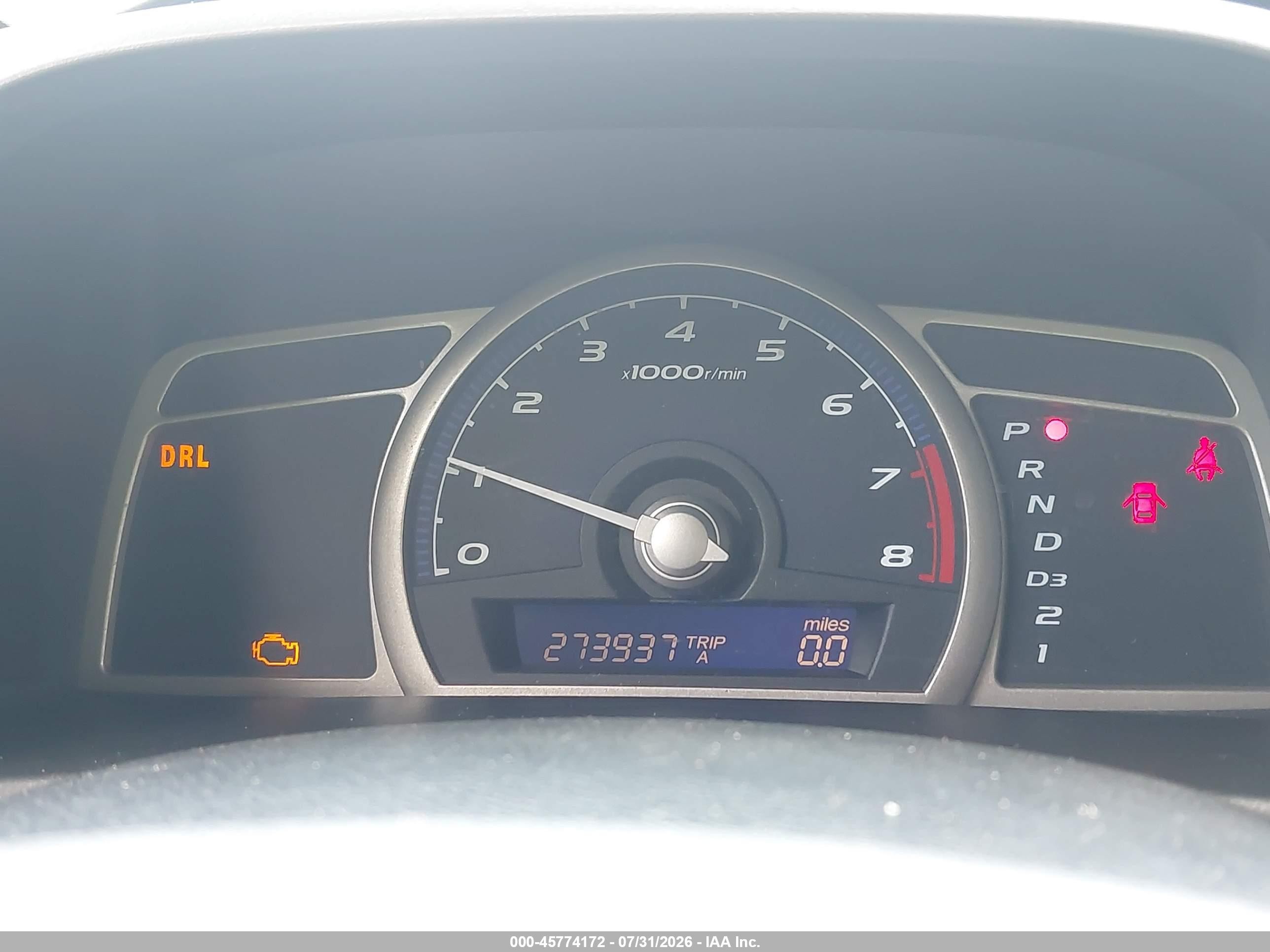 2011 Honda Civic Vp vin: 19XFA1F33BE042106