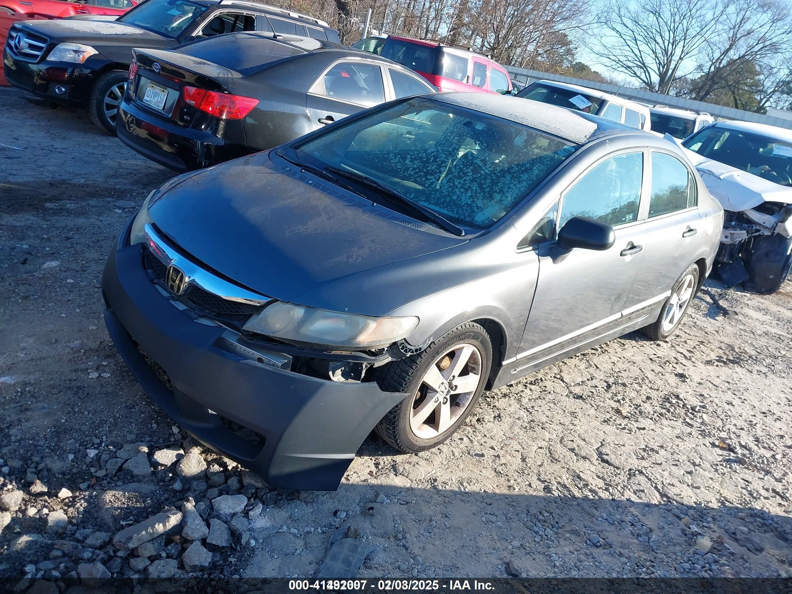 2011 Honda Civic Vp Серый vin: 19XFA1F34BE024584