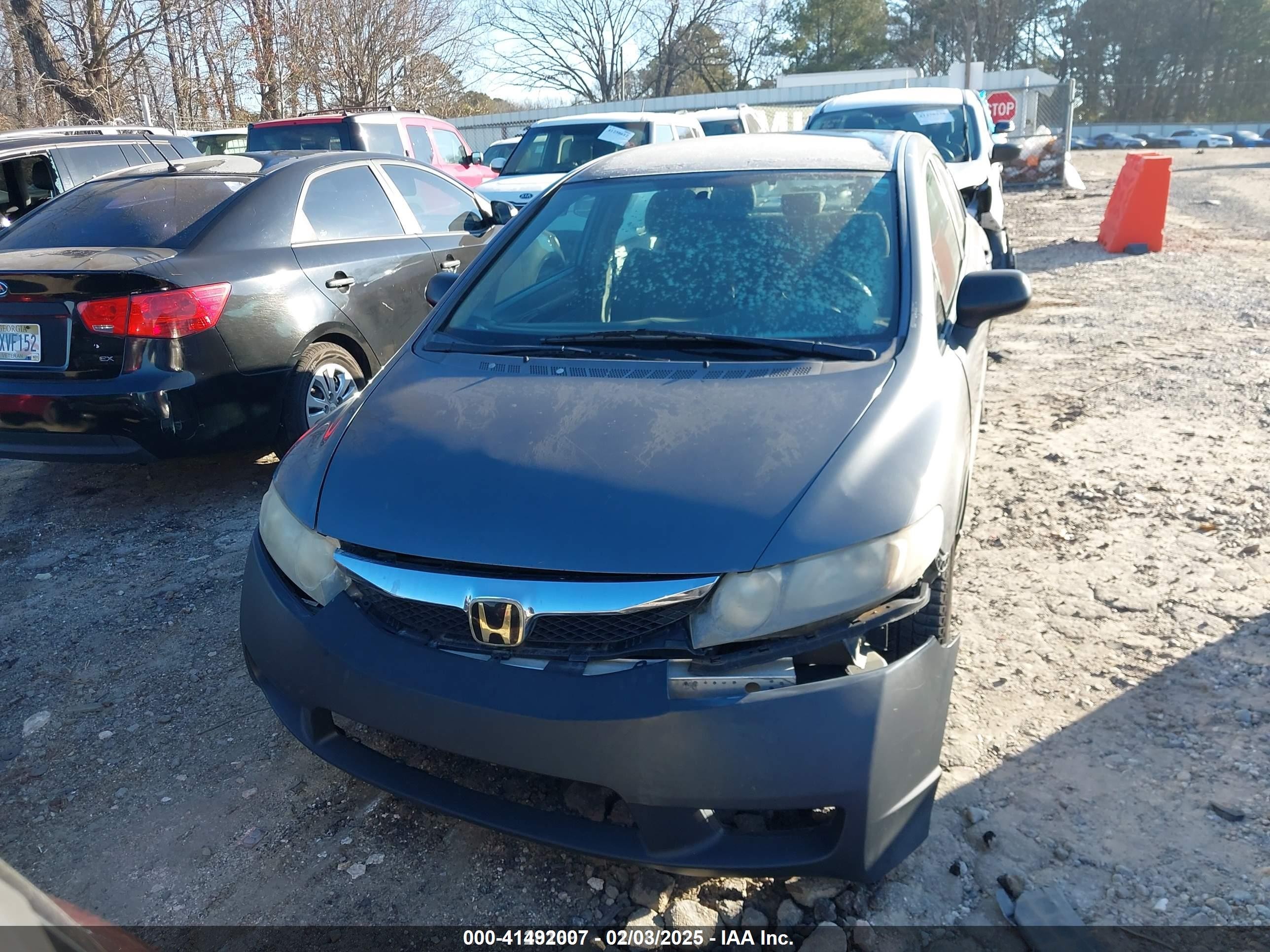 2011 Honda Civic Vp Серый vin: 19XFA1F34BE024584