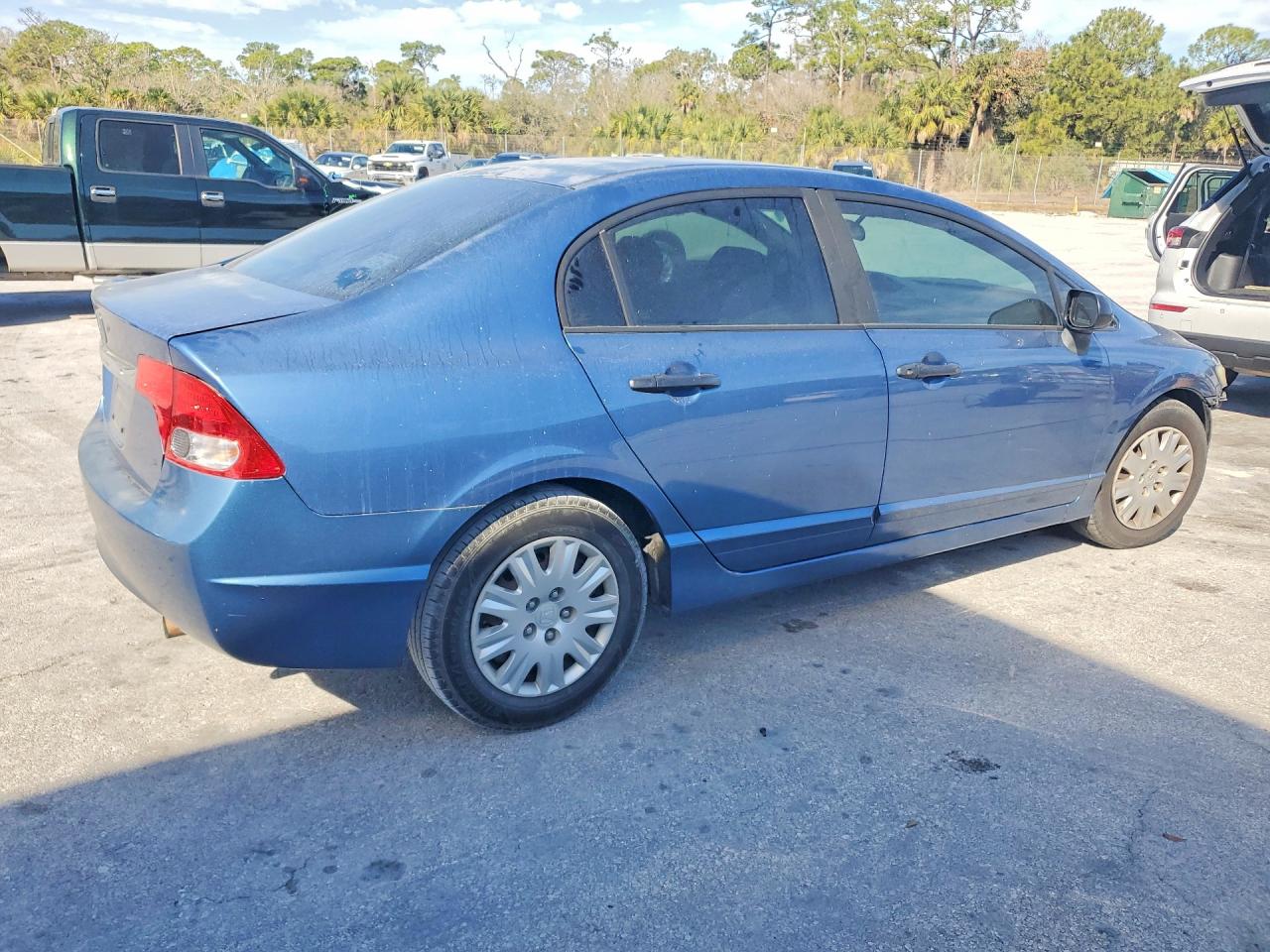2010 Honda Civic Vp Blue vin: 19XFA1F35AE009736