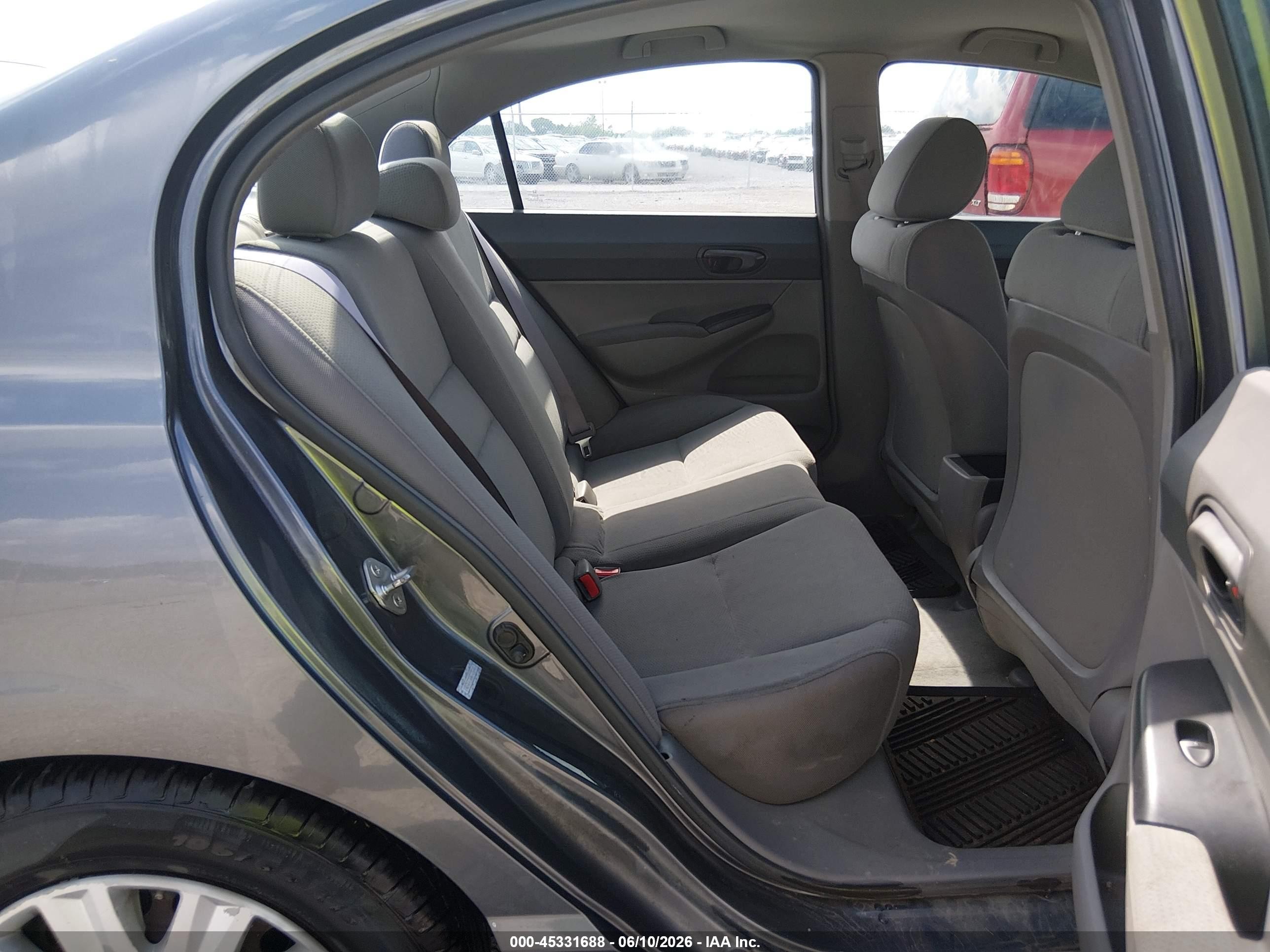 2010 Honda Civic Vp Gray vin: 19XFA1F35AE023149