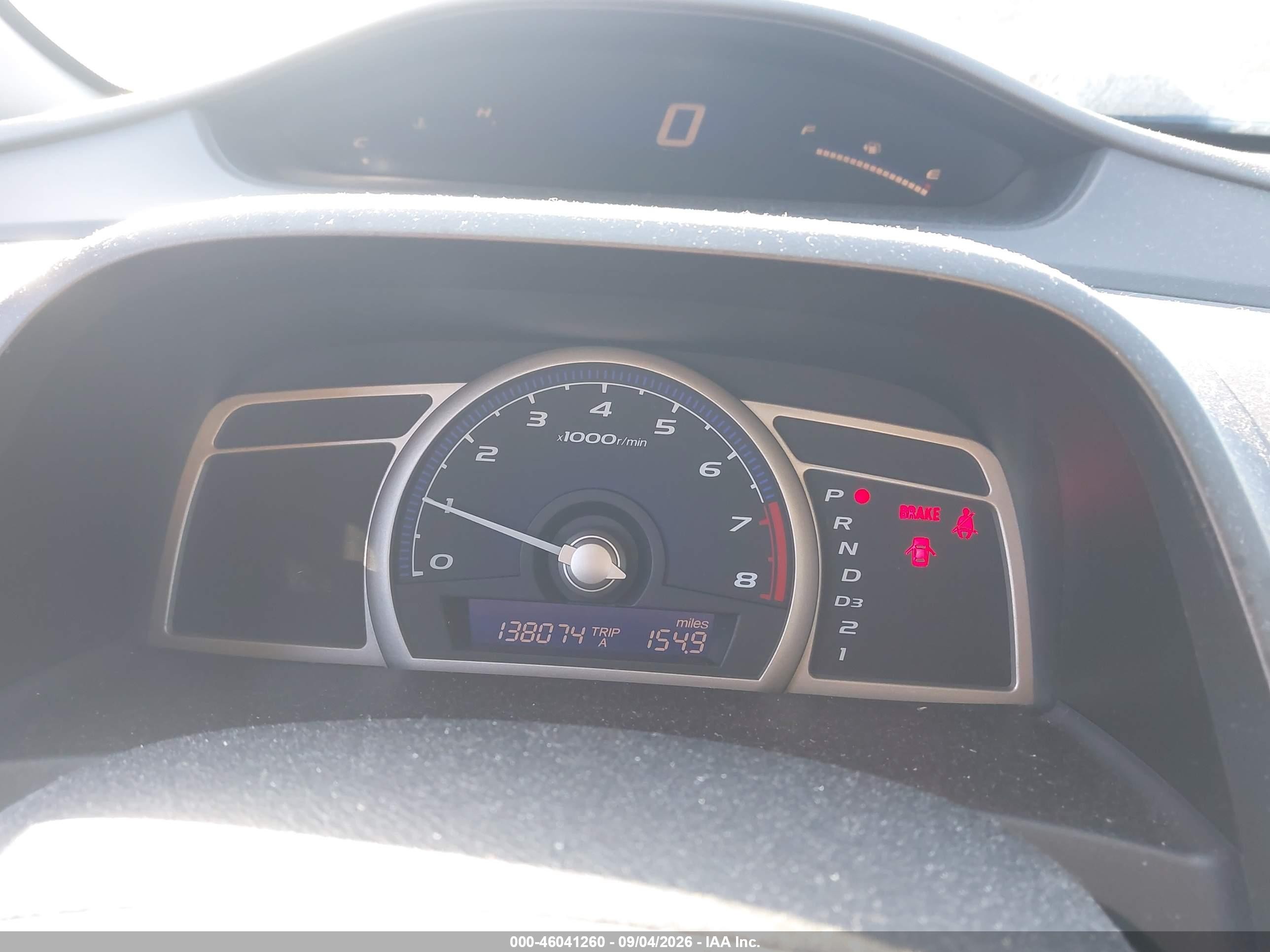 2010 Honda Civic Vp Gray vin: 19XFA1F35AE039447