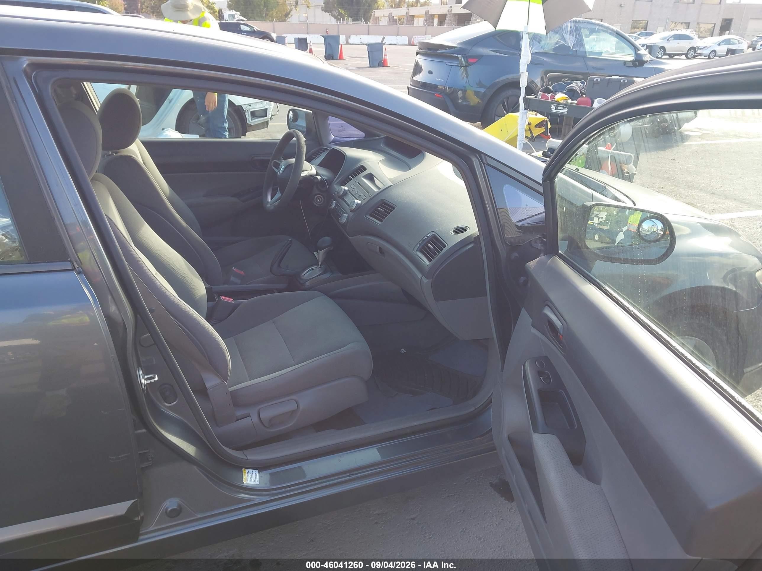 2010 Honda Civic Vp Gray vin: 19XFA1F35AE039447