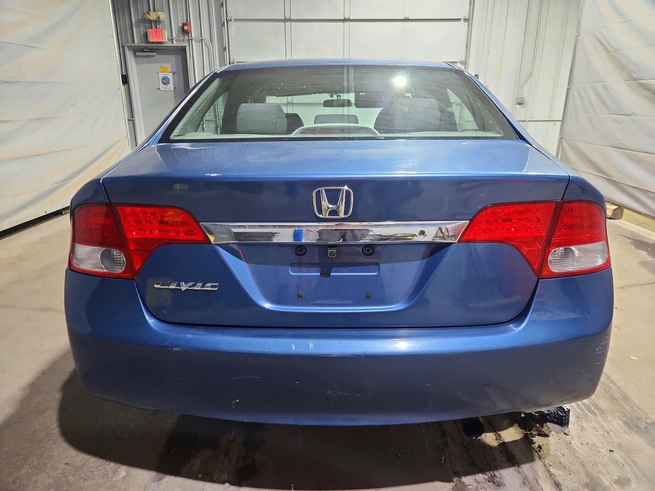 2010 Honda Civic Vp Blue vin: 19XFA1F35AE081360