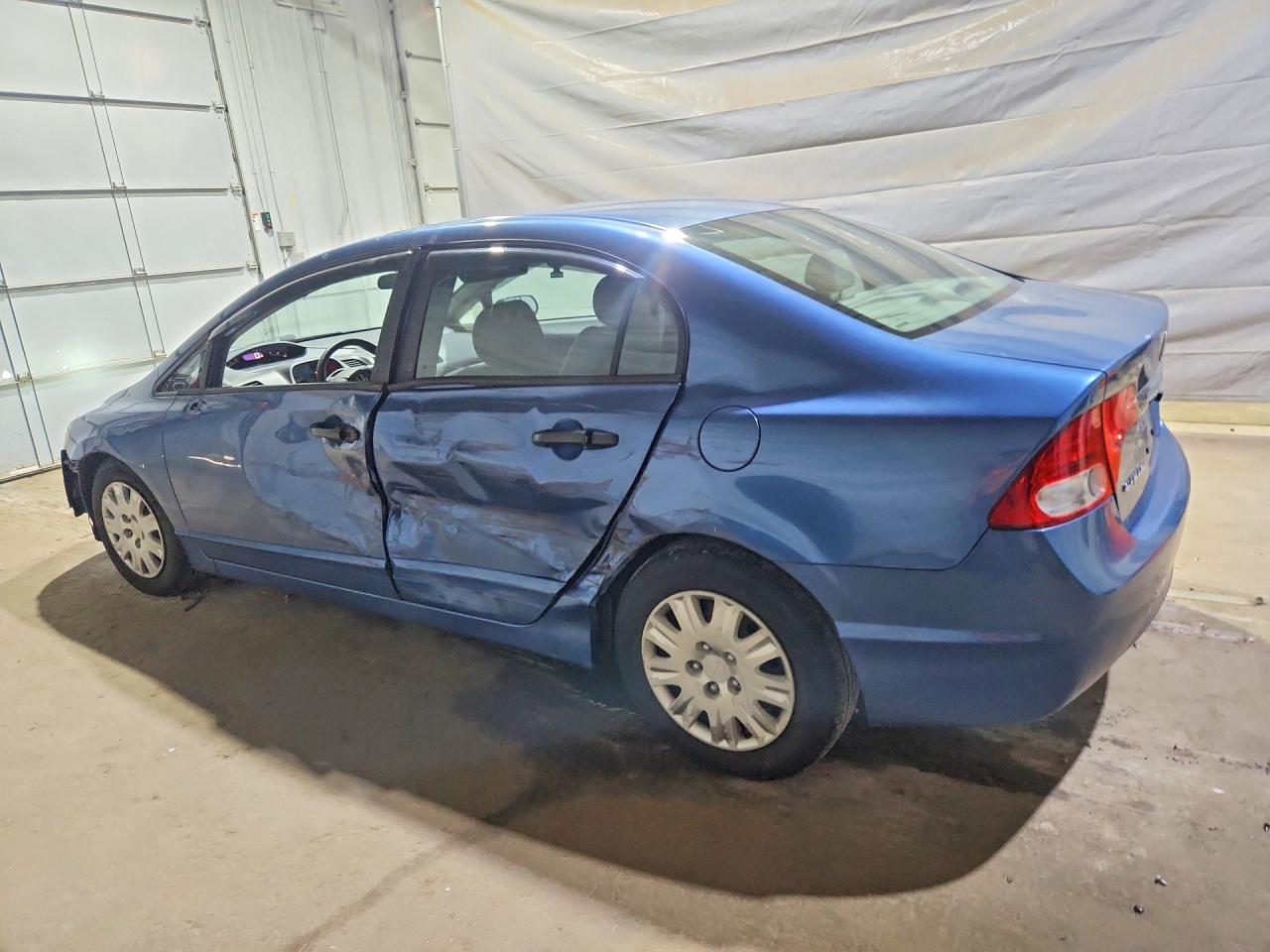 2010 Honda Civic Vp Blue vin: 19XFA1F35AE081360