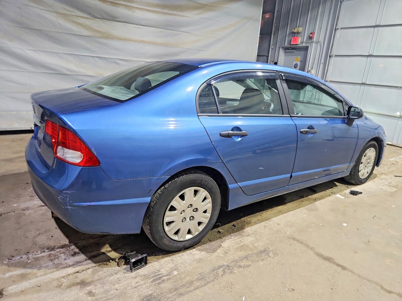 2010 Honda Civic Vp Blue vin: 19XFA1F35AE081360
