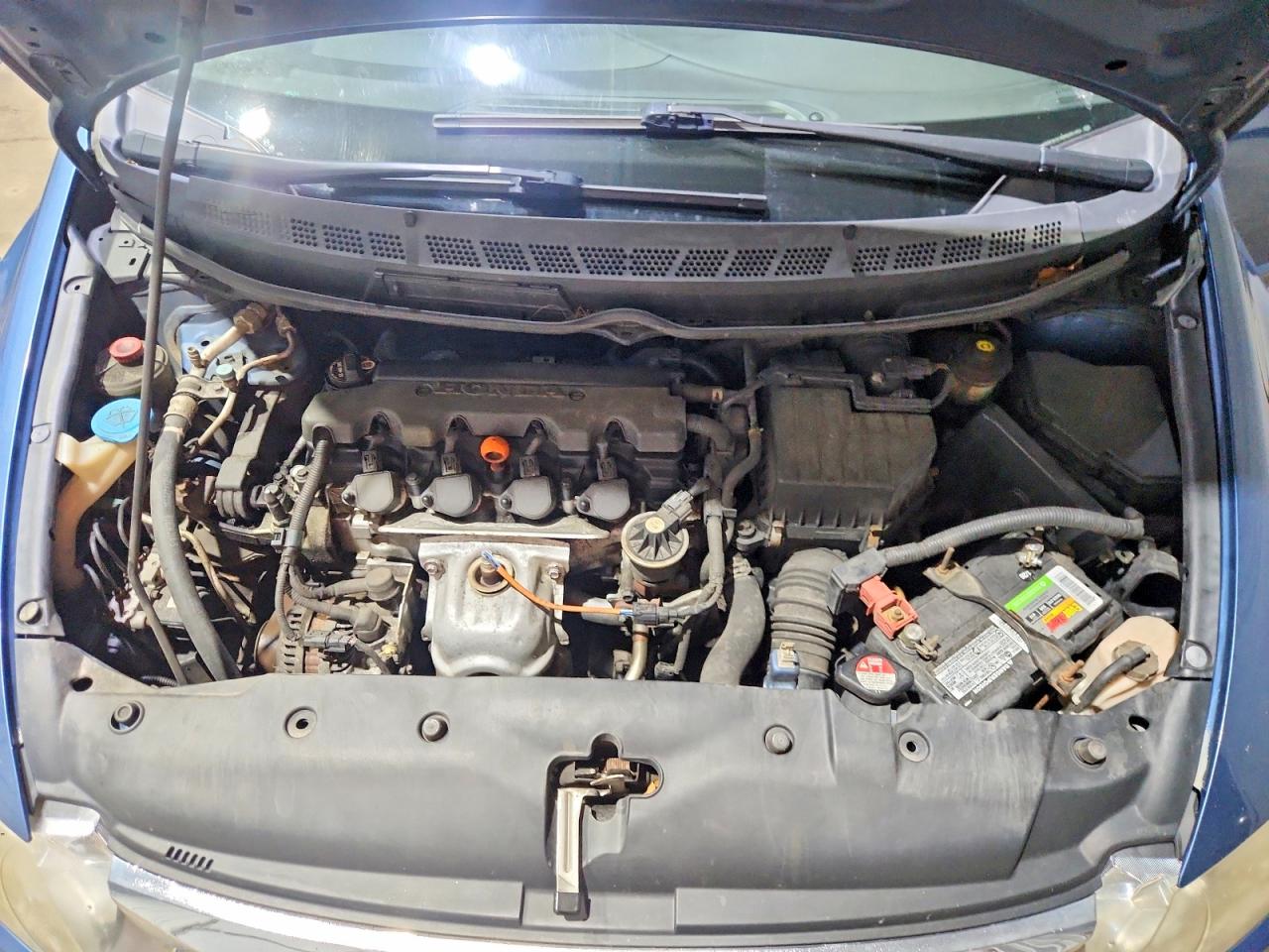 2010 Honda Civic Vp Blue vin: 19XFA1F35AE081360