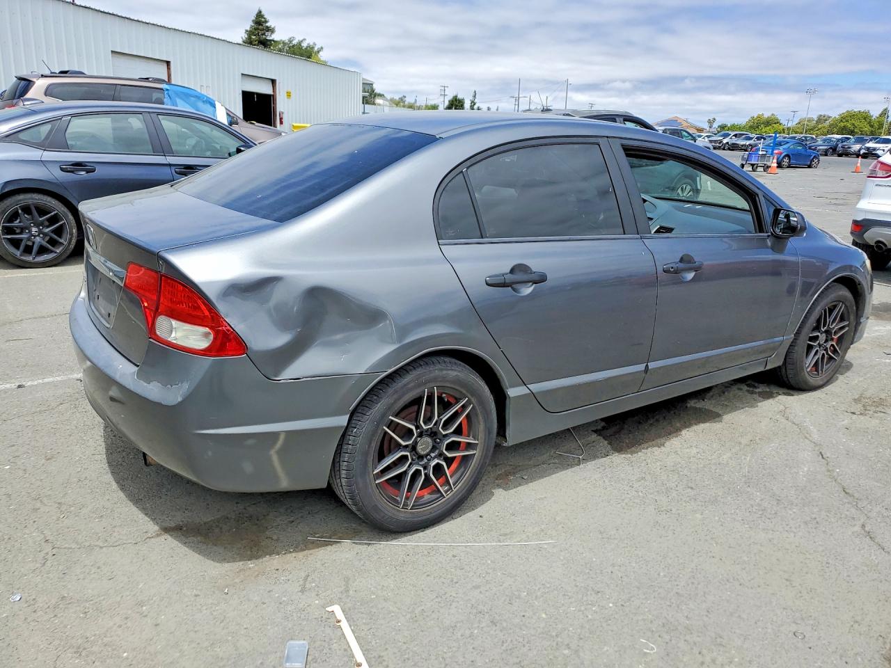 2010 Honda Civic Vp Gray vin: 19XFA1F36AE062381