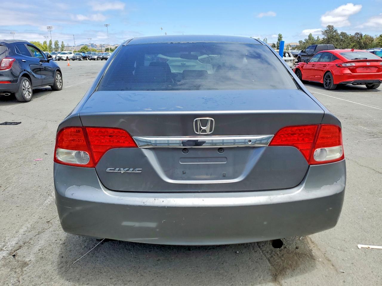 2010 Honda Civic Vp Gray vin: 19XFA1F36AE062381