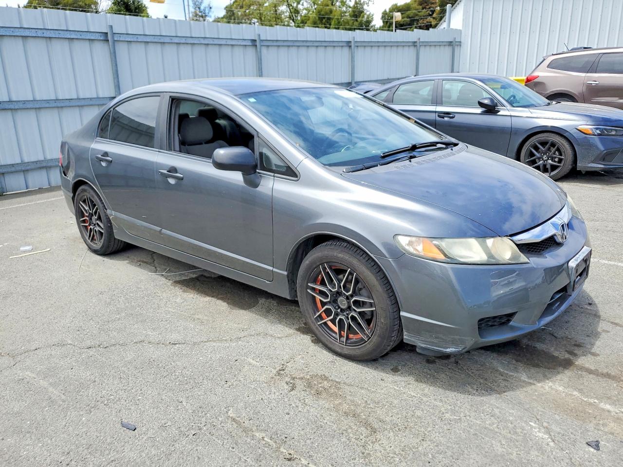 2010 Honda Civic Vp Gray vin: 19XFA1F36AE062381