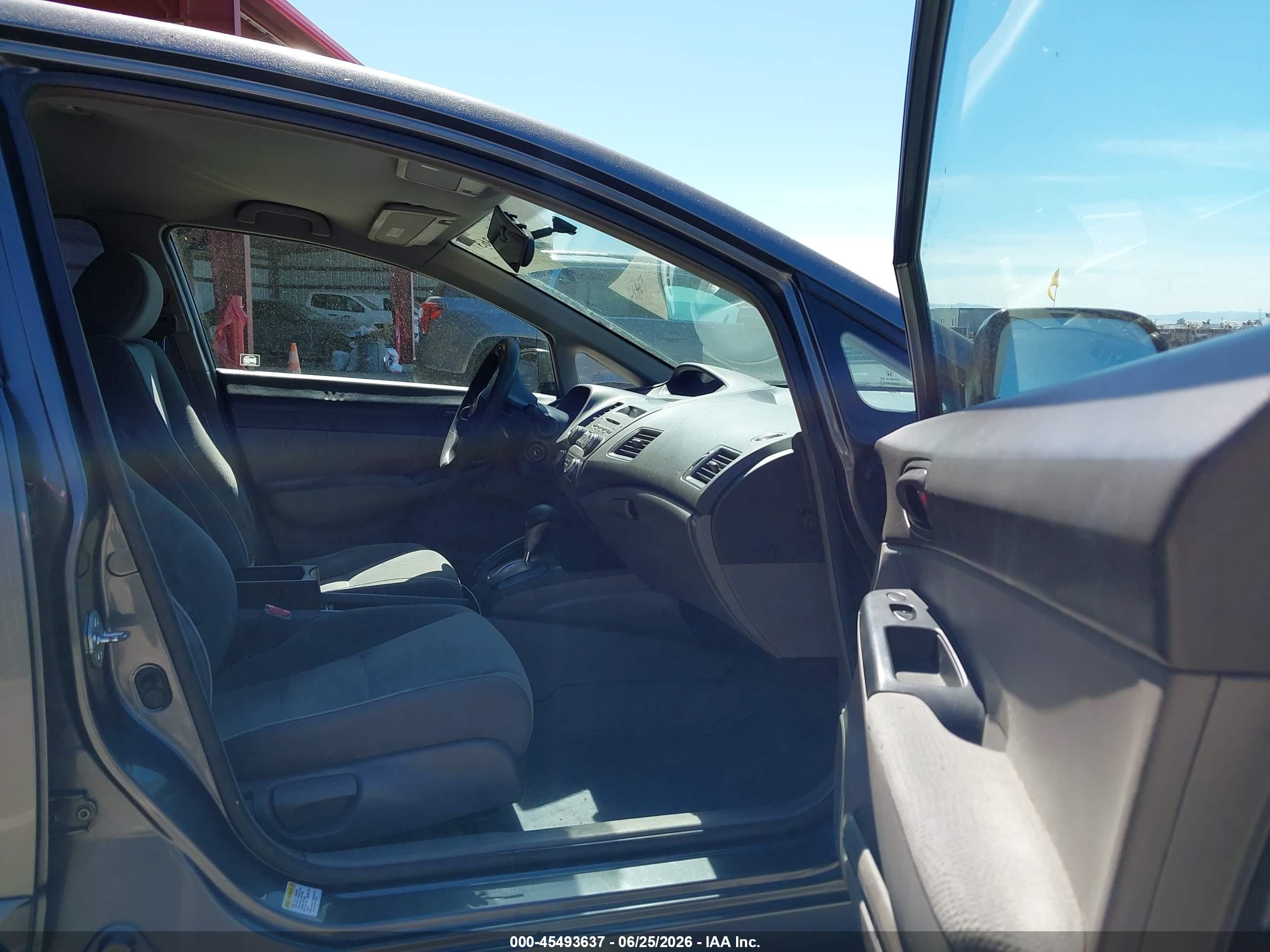 2010 Honda Civic Vp Gray vin: 19XFA1F36AE062803