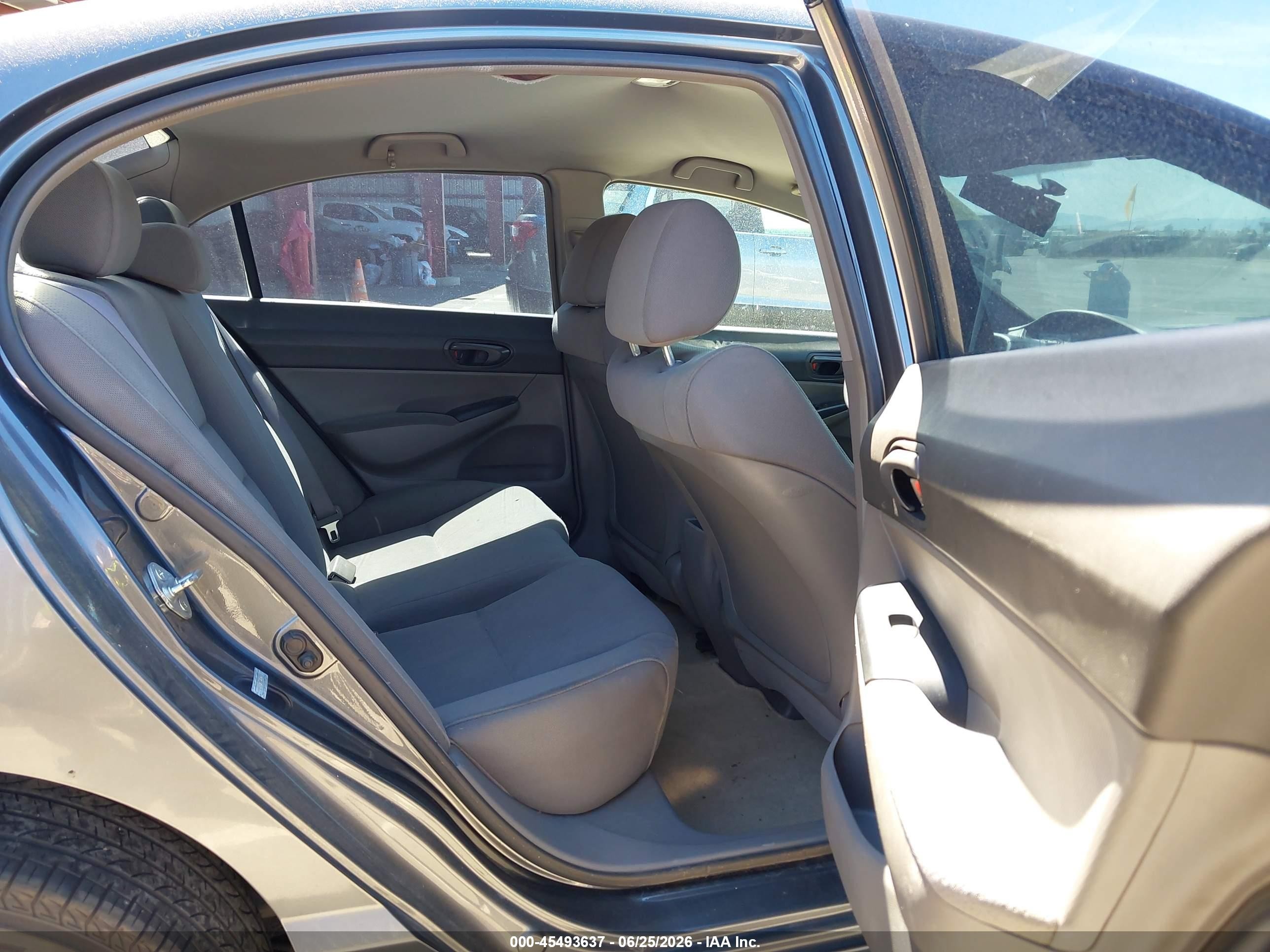 2010 Honda Civic Vp Gray vin: 19XFA1F36AE062803