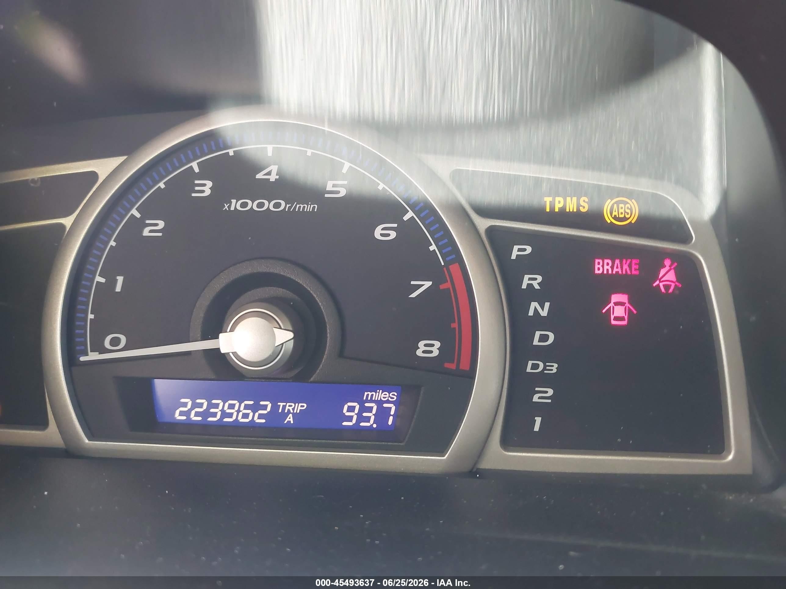 2010 Honda Civic Vp Gray vin: 19XFA1F36AE062803