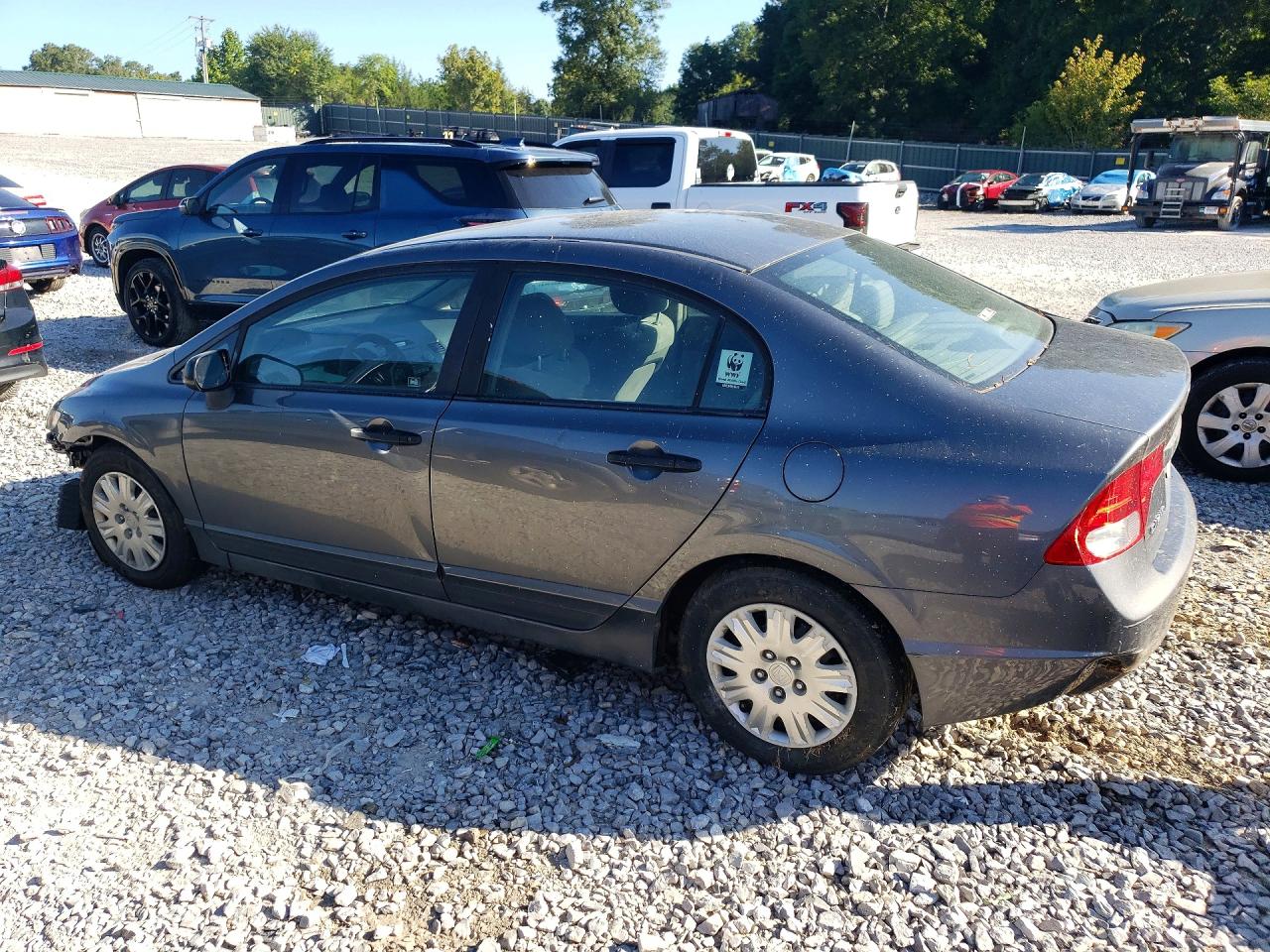 2010 Honda Civic Vp Серый vin: 19XFA1F37AE054693