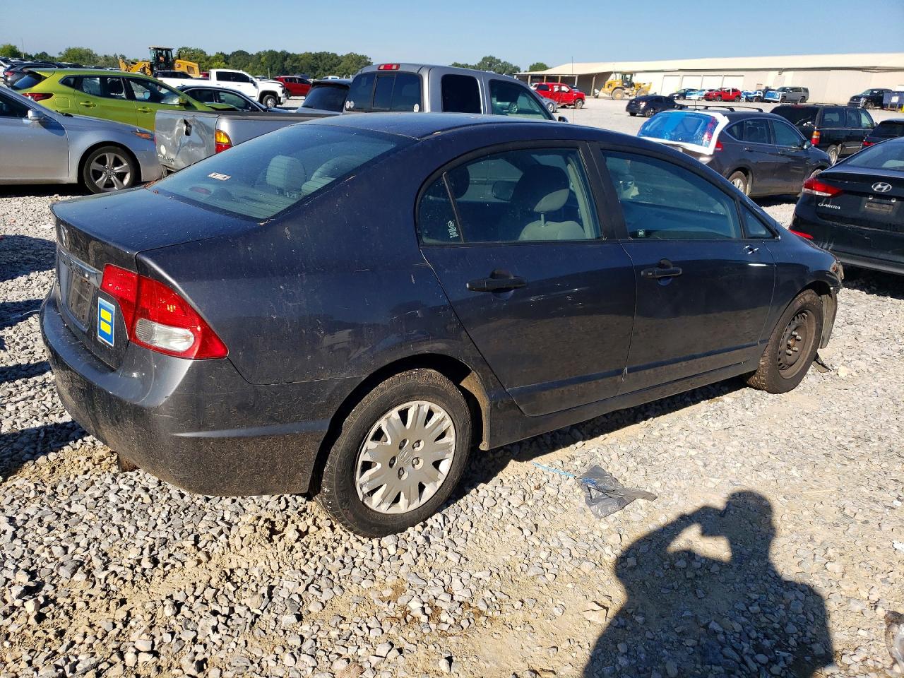 2010 Honda Civic Vp Серый vin: 19XFA1F37AE054693