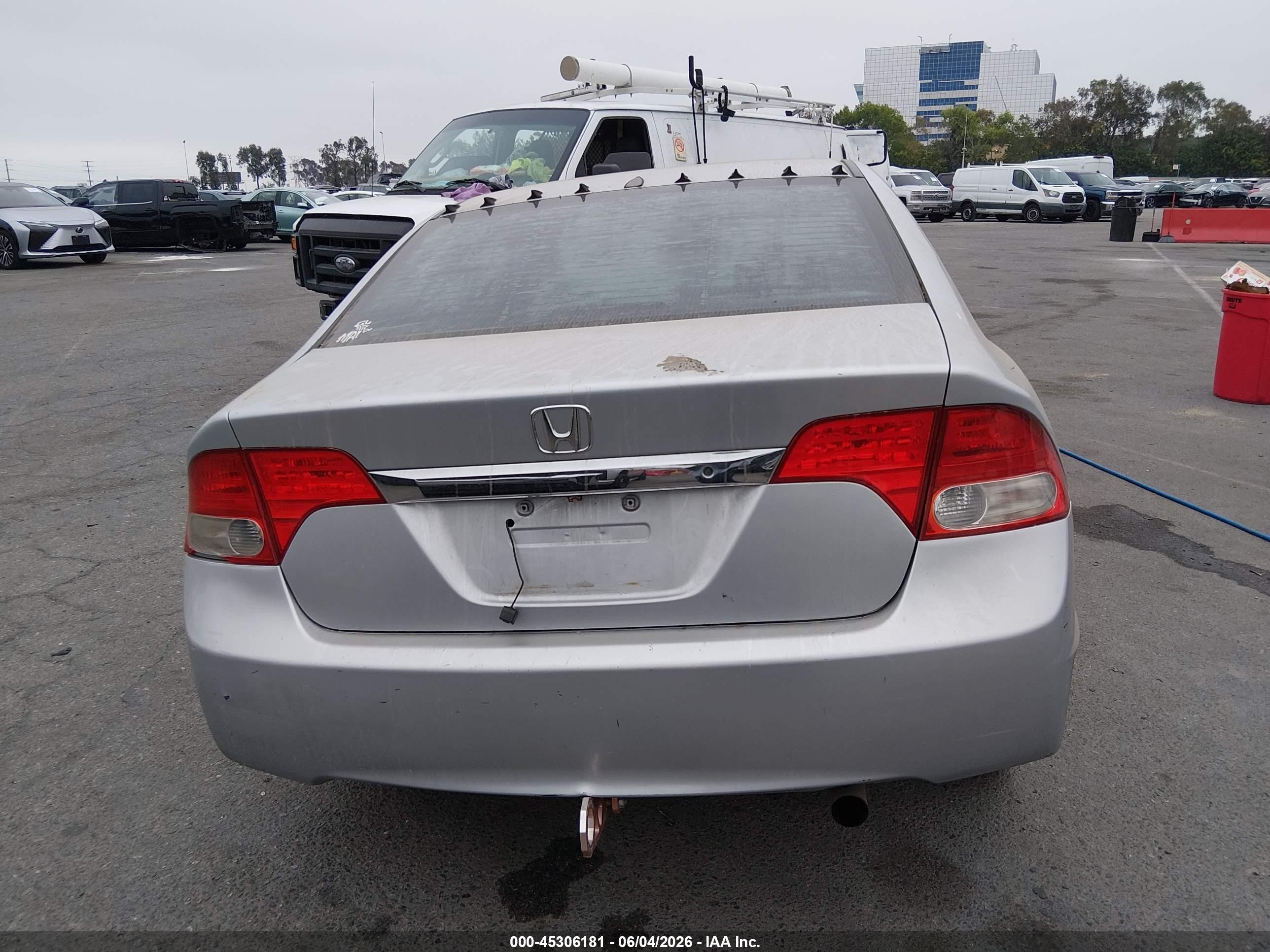 2010 Honda Civic Vp Gray vin: 19XFA1F38AE016325