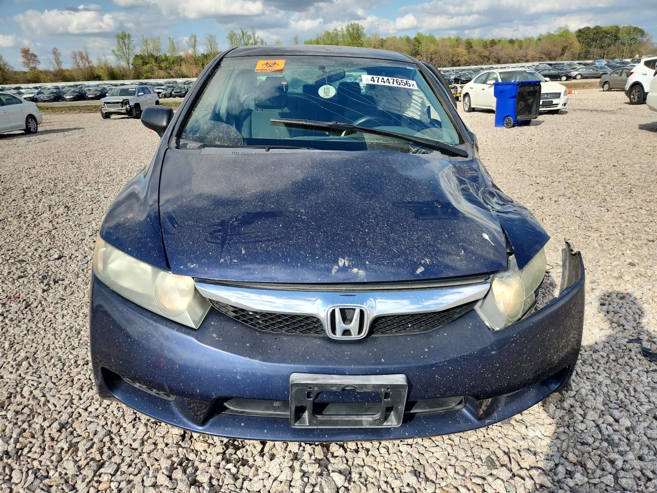 2010 Honda Civic Vp Blue vin: 19XFA1F38AE080512