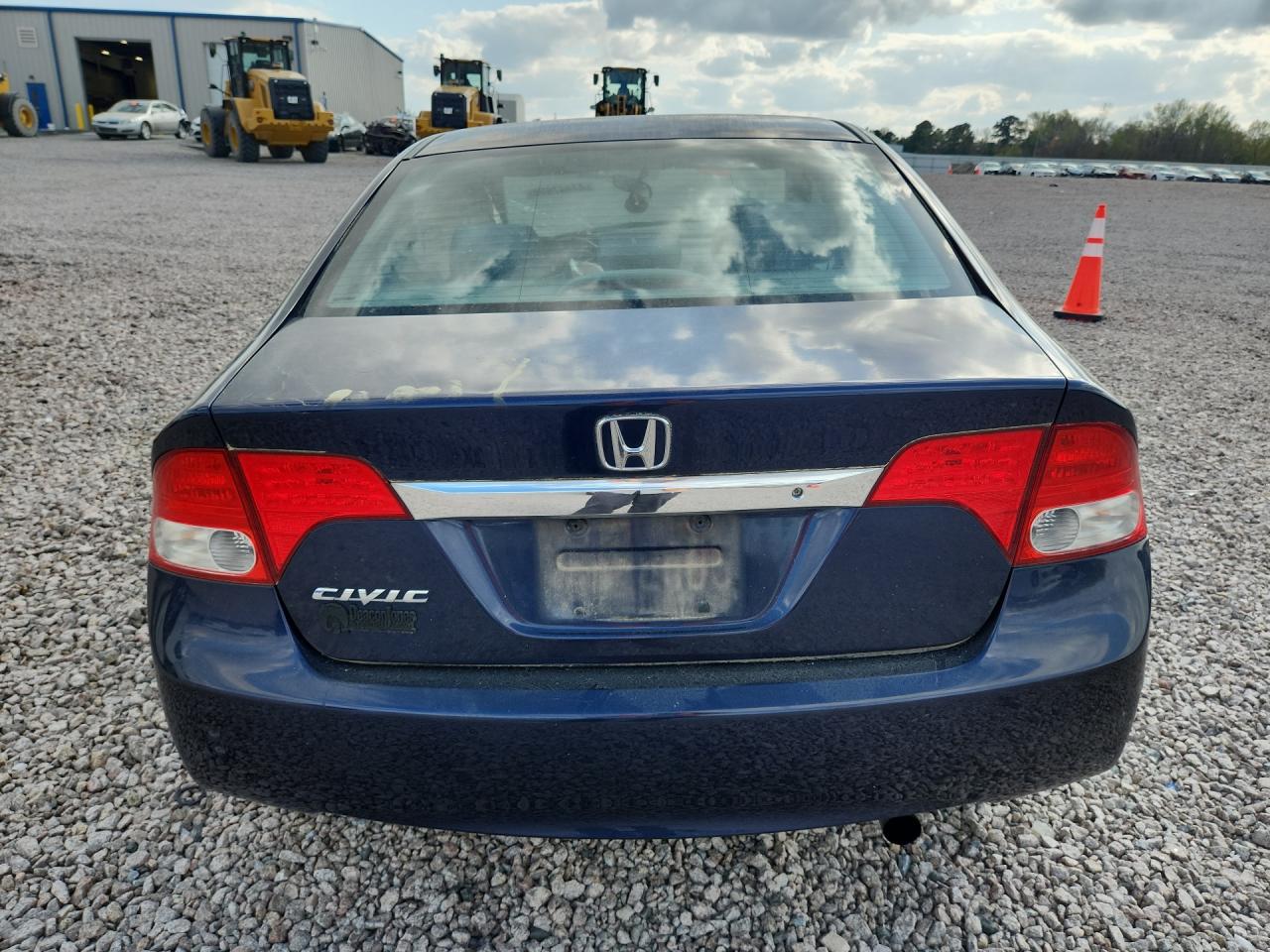2010 Honda Civic Vp Blue vin: 19XFA1F38AE080512