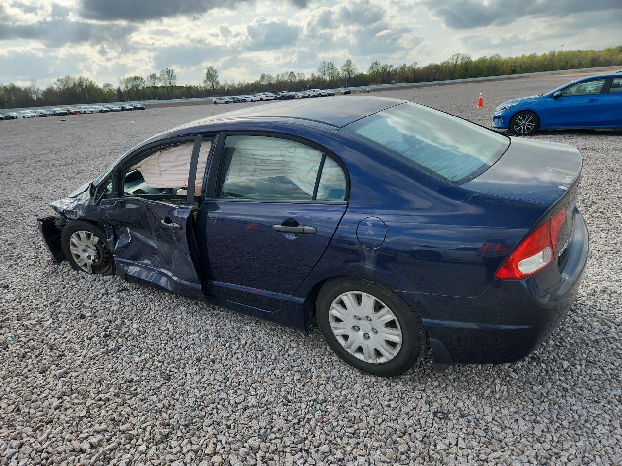 2010 Honda Civic Vp Blue vin: 19XFA1F38AE080512