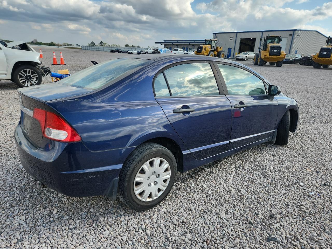 2010 Honda Civic Vp Blue vin: 19XFA1F38AE080512