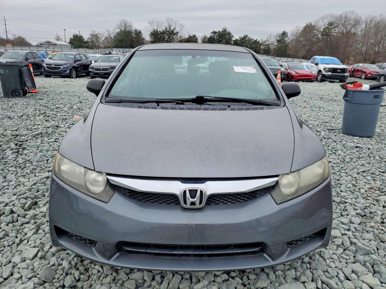 2011 Honda Civic Vp Gray vin: 19XFA1F38BE035796