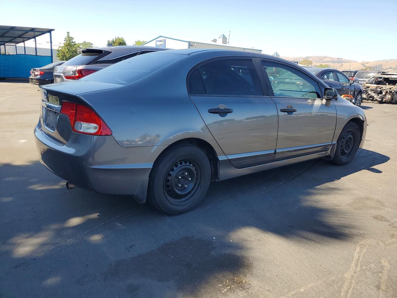 2010 Honda Civic Vp Gray vin: 19XFA1F39AE032744