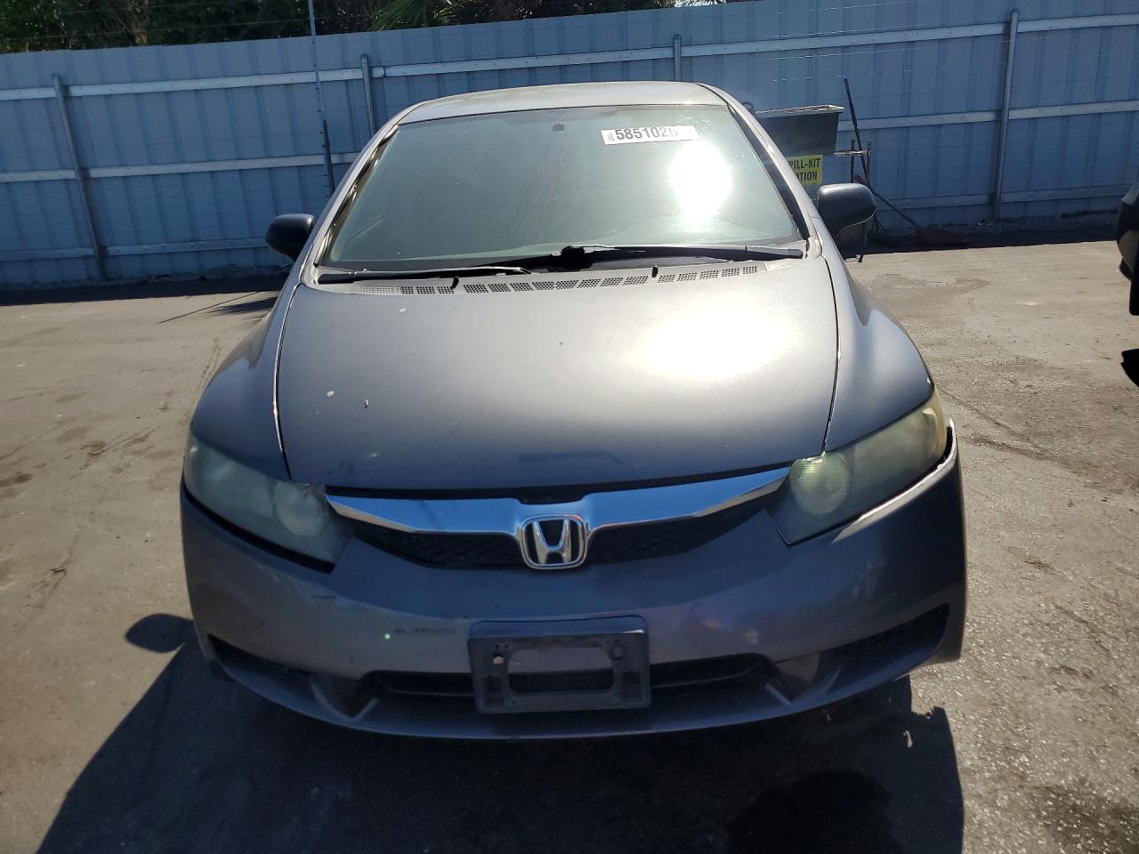 2010 Honda Civic Vp Gray vin: 19XFA1F39AE032744