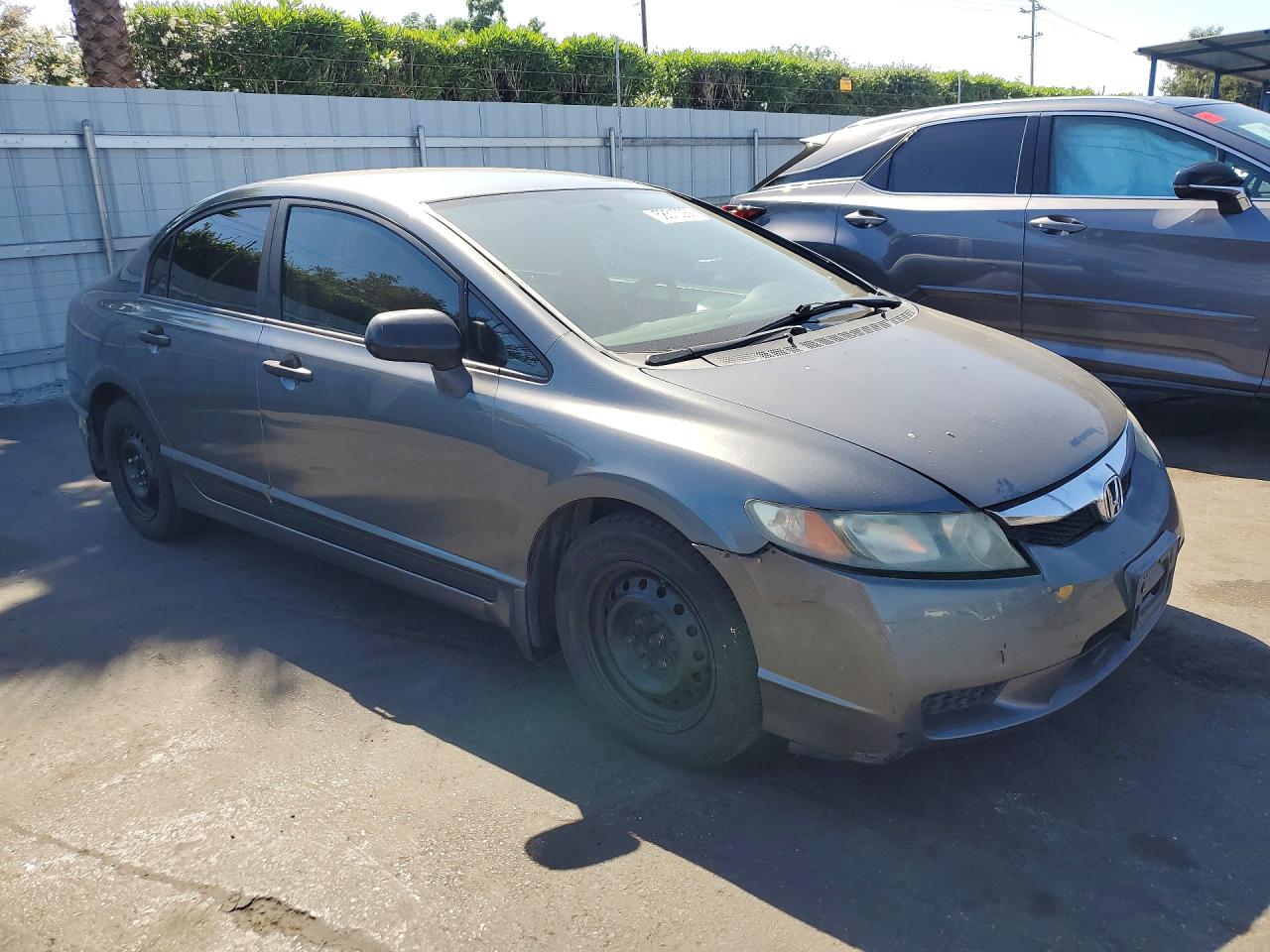 2010 Honda Civic Vp Gray vin: 19XFA1F39AE032744