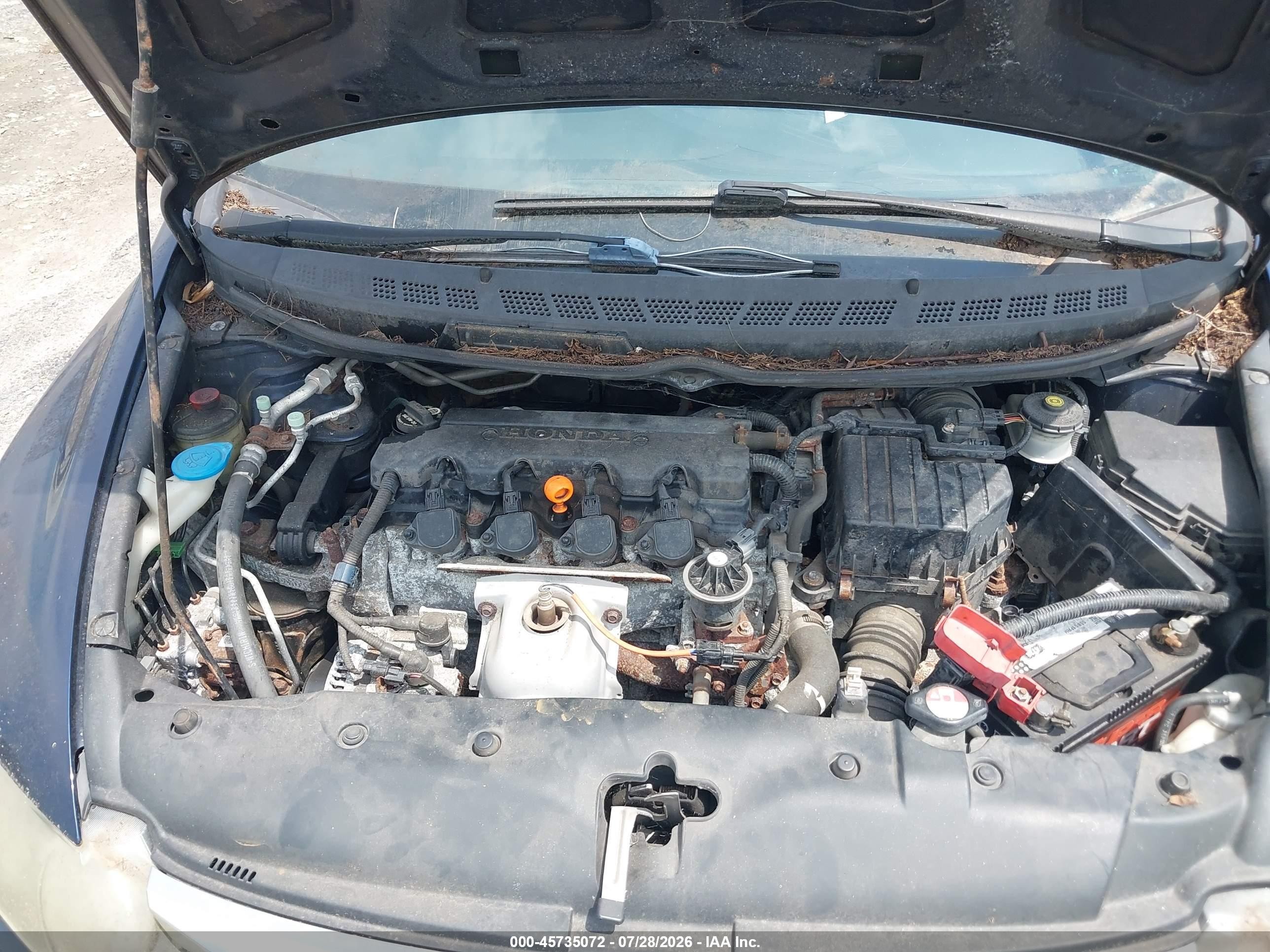 2010 Honda Civic Vp Синий vin: 19XFA1F39AE041931