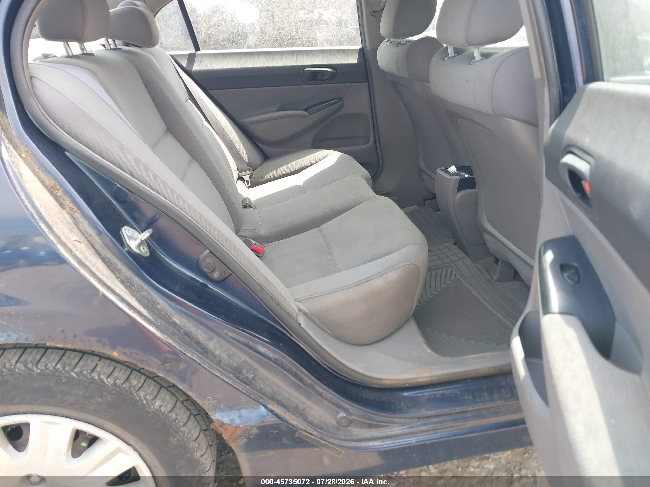 2010 Honda Civic Vp Синий vin: 19XFA1F39AE041931
