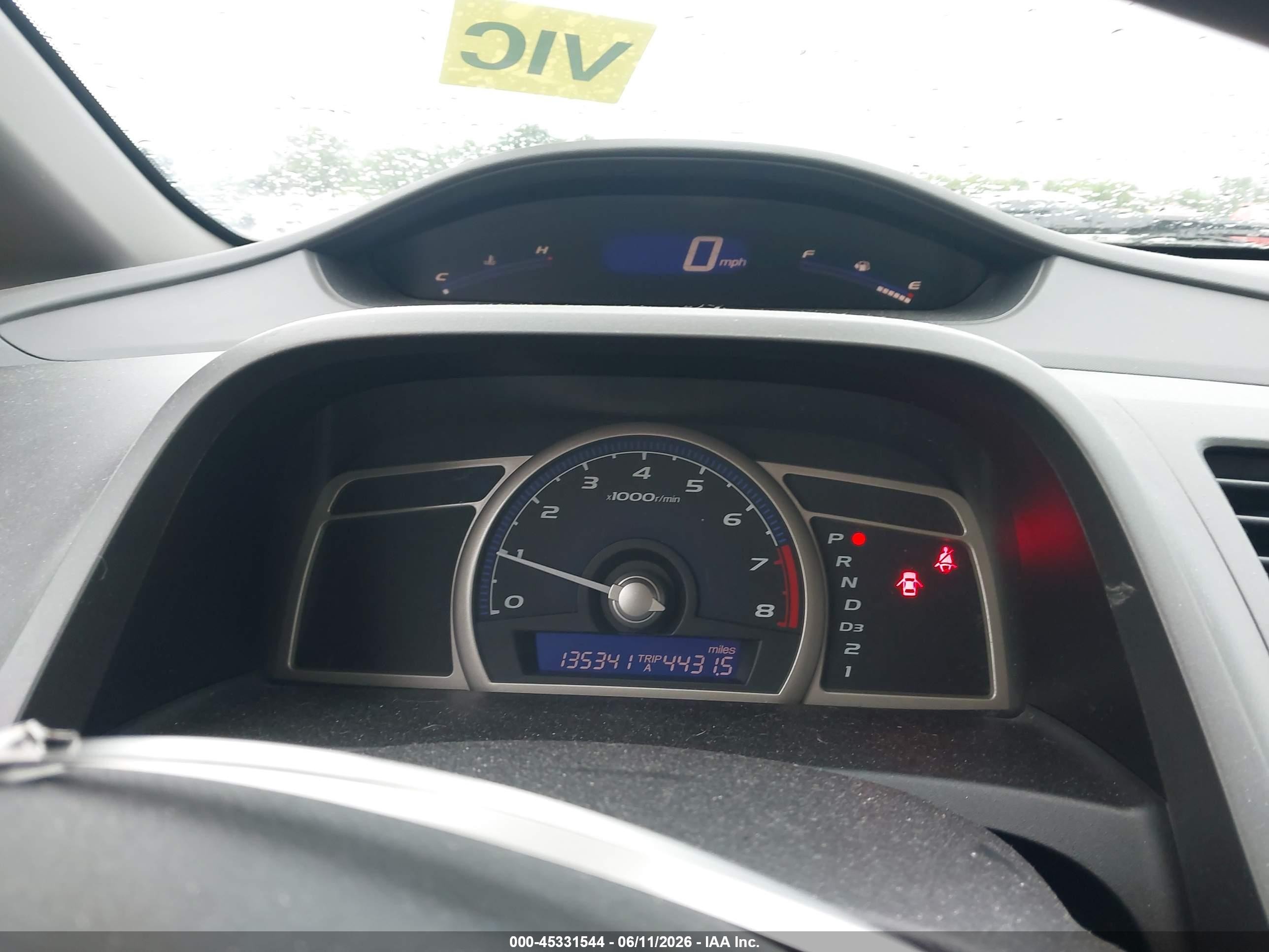 2011 Honda Civic Vp Gray vin: 19XFA1F39BE024614